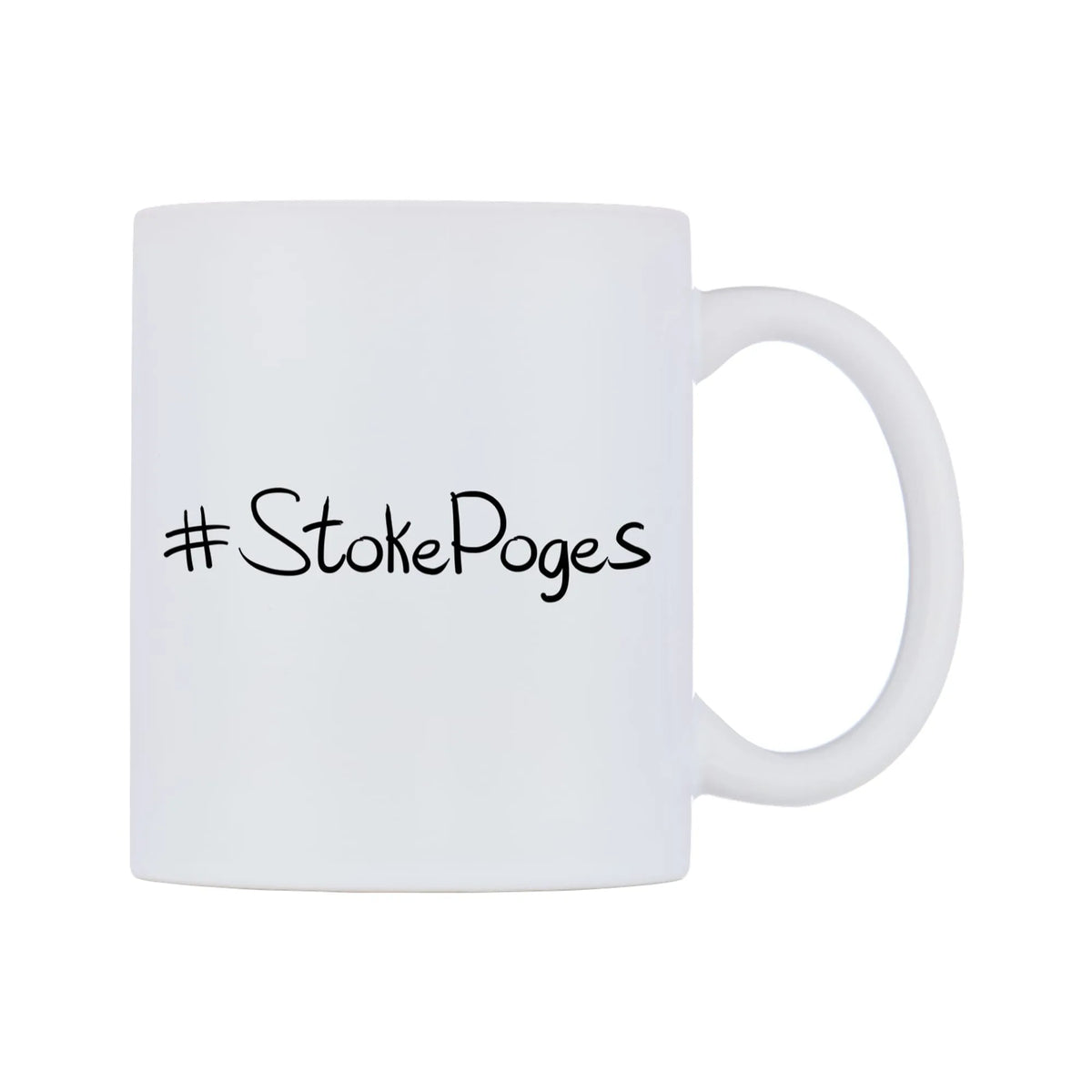 StokePoges Mug — mug, left side, on a white background
