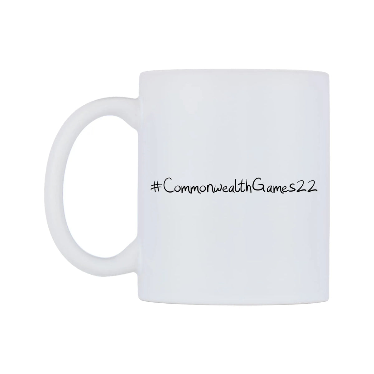 CommonwealthGames22 Mug — mug, right side, on a white background