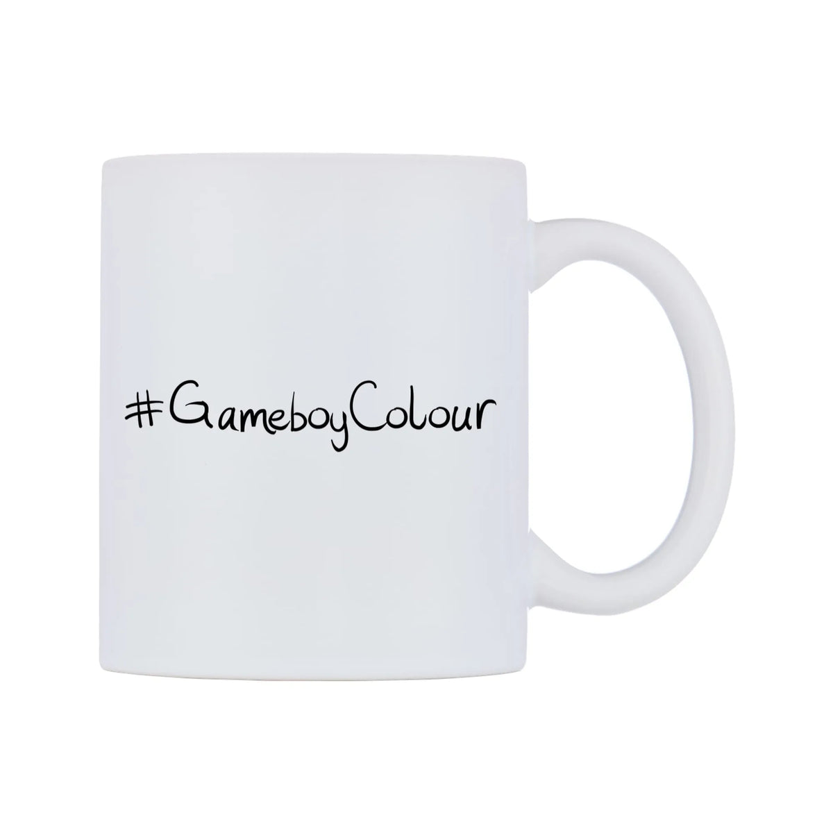 GameboyColour Mug — mug, left side, on a white background