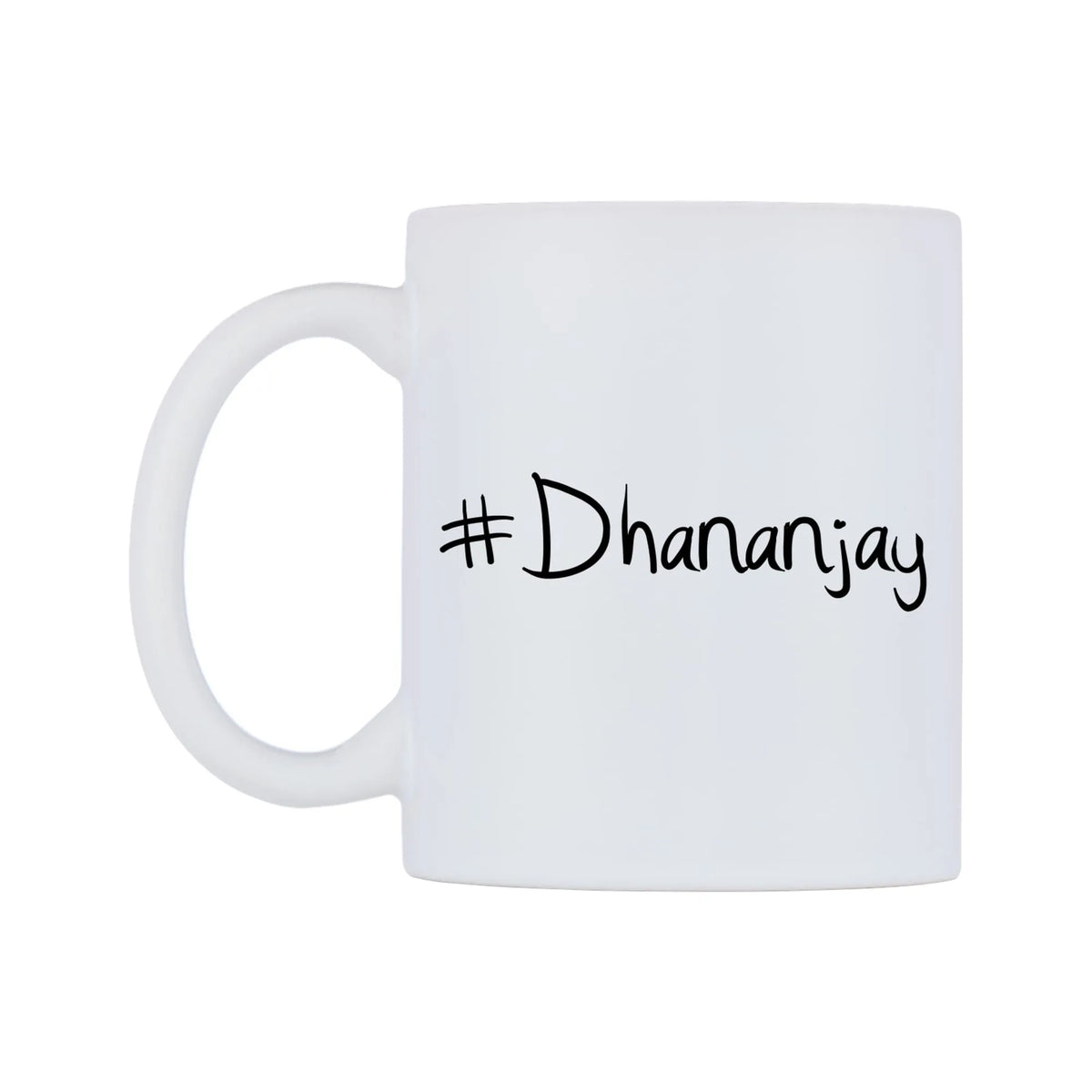 Dhananjay Mug — mug, right side, on a white background
