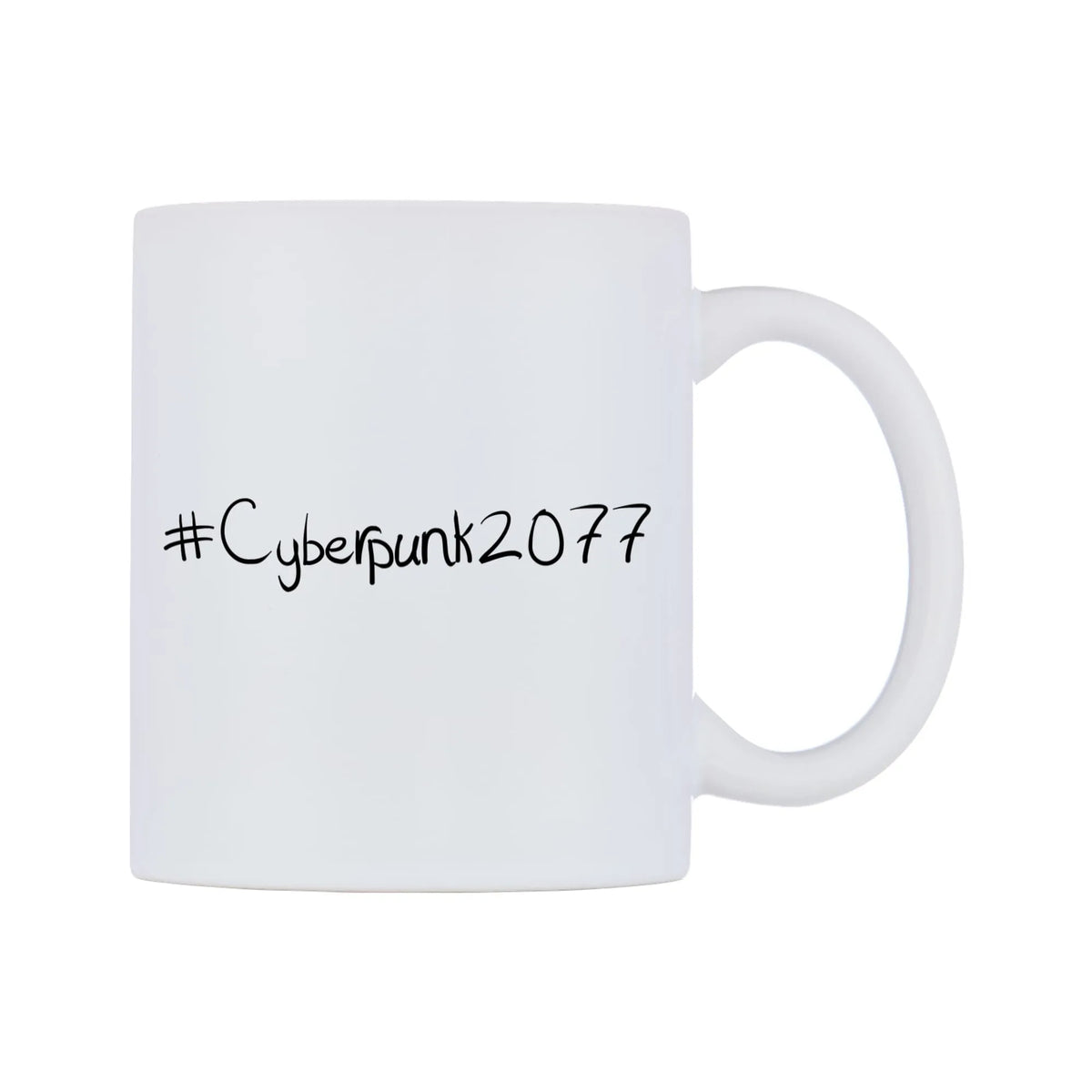 Cyberpunk2077 Mug — mug, left side, on a white background