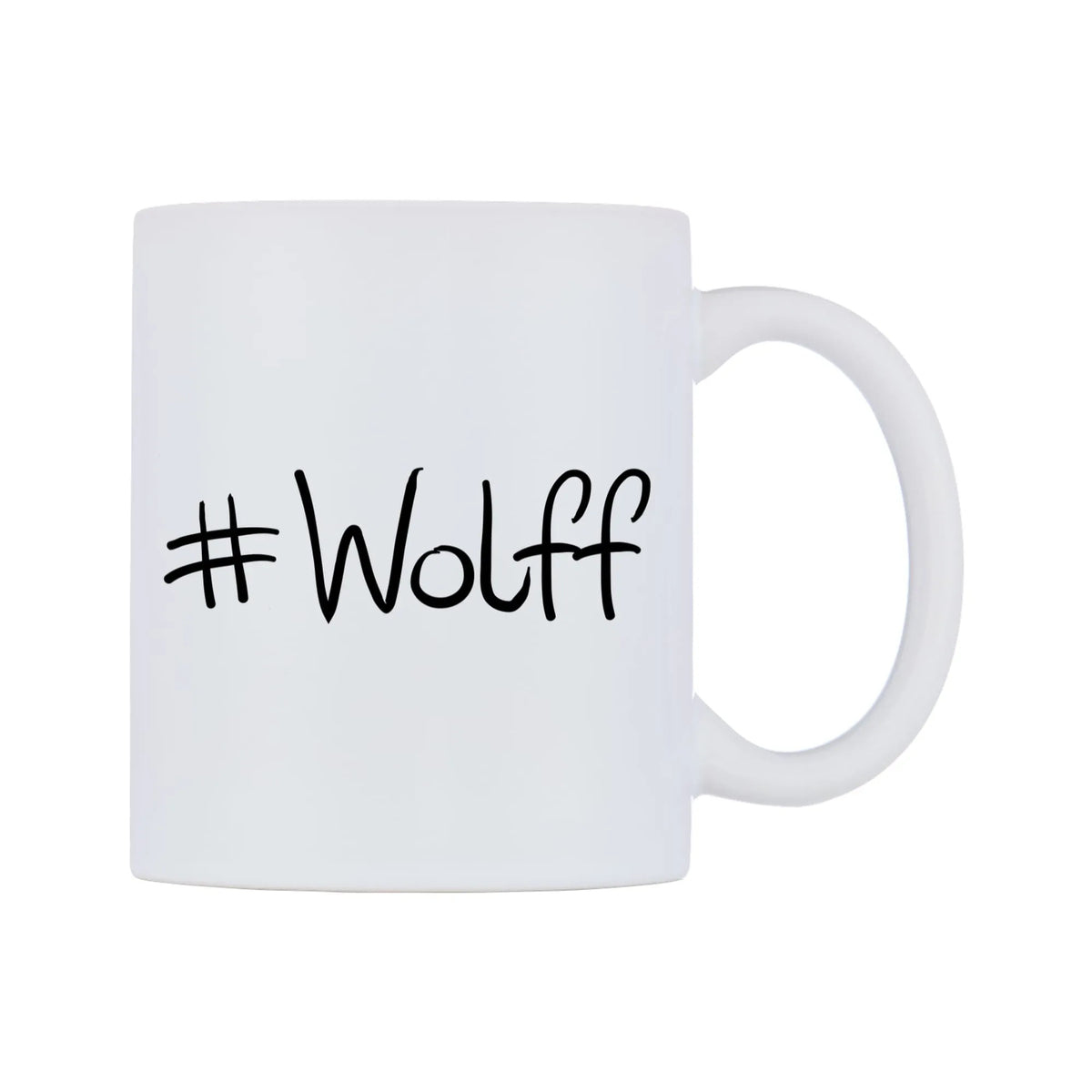 Wolff Mug — mug, left side, on a white background