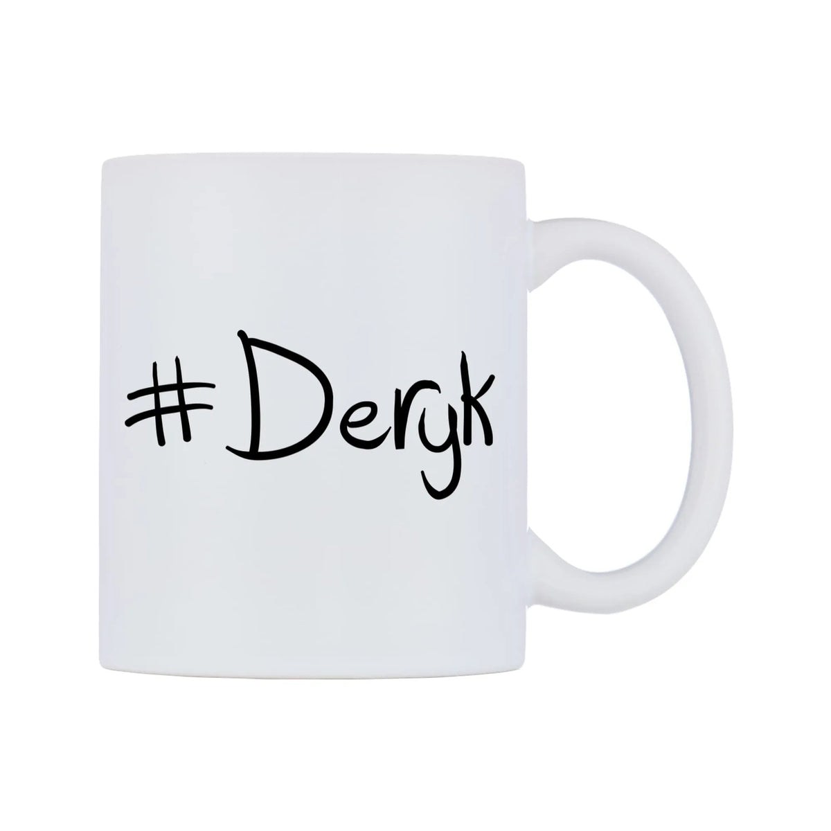 Deryk Mug — mug, left side, on a white background