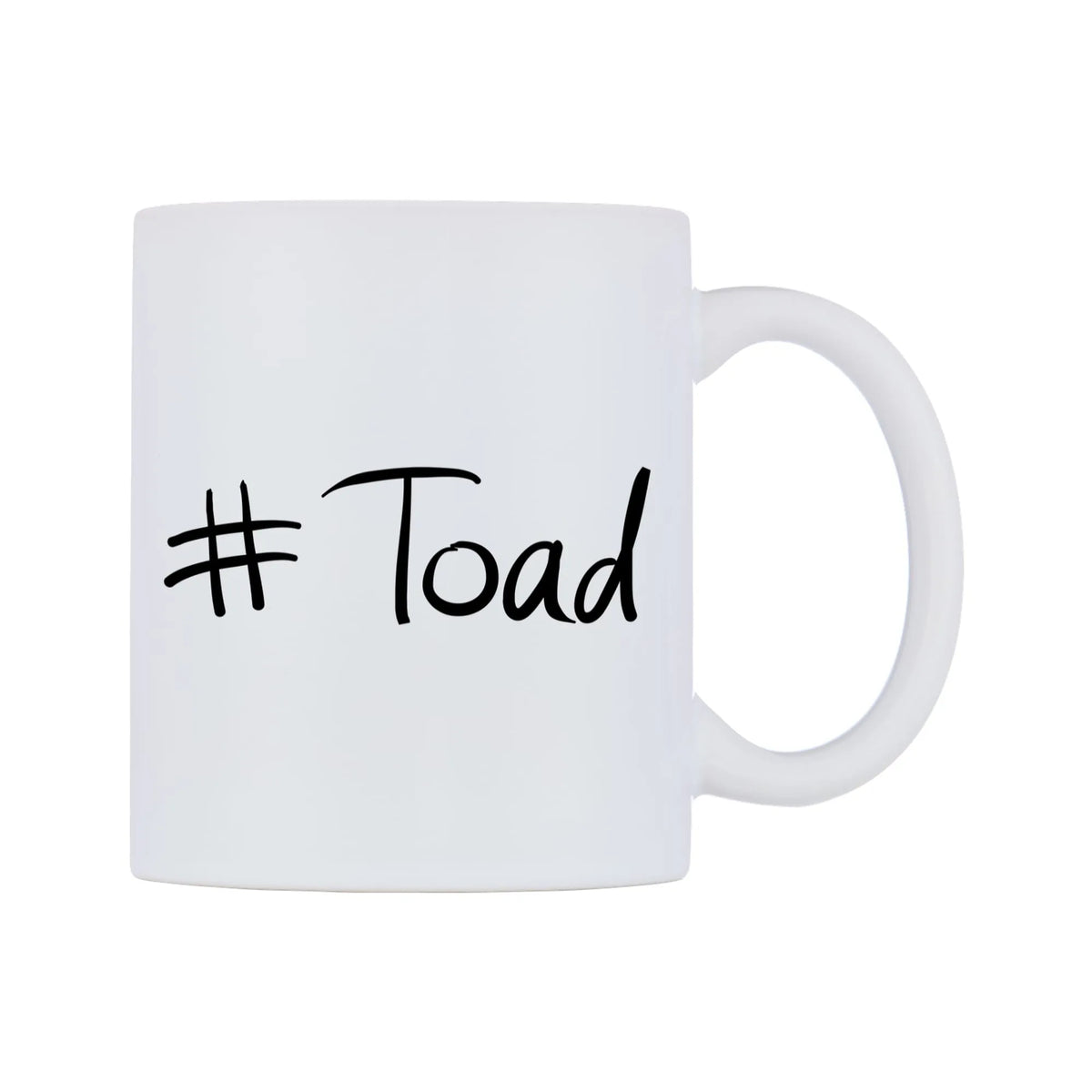 Toad Mug — mug, left side, on a white background