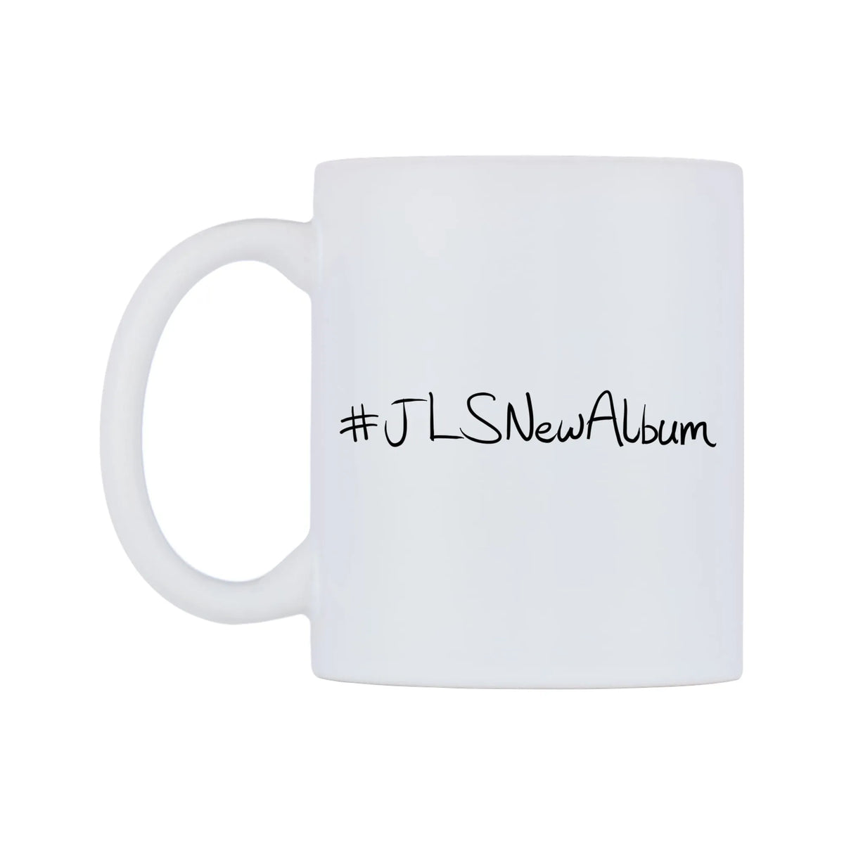 JLSNewAlbum Mug — mug, right side, on a white background