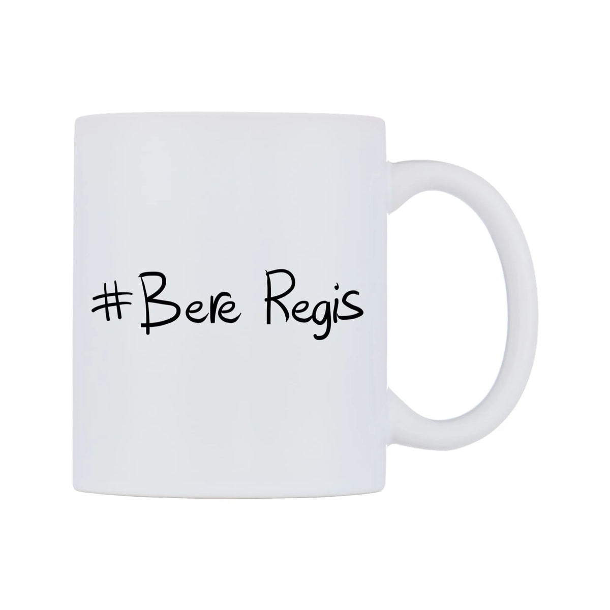 Bere Regis Mug — mug, left side, on a white background