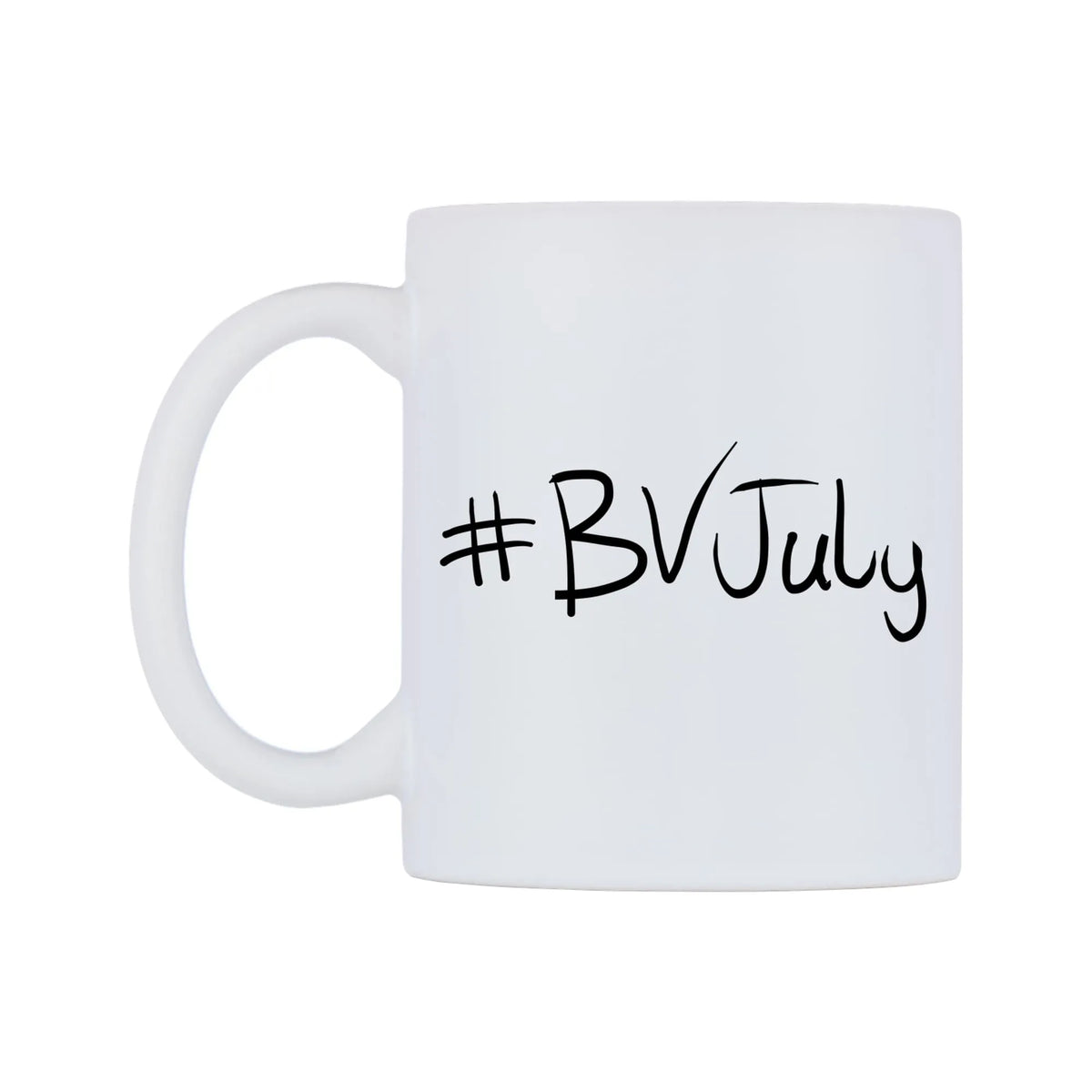 BVJuly Mug — mug, right side, on a white background