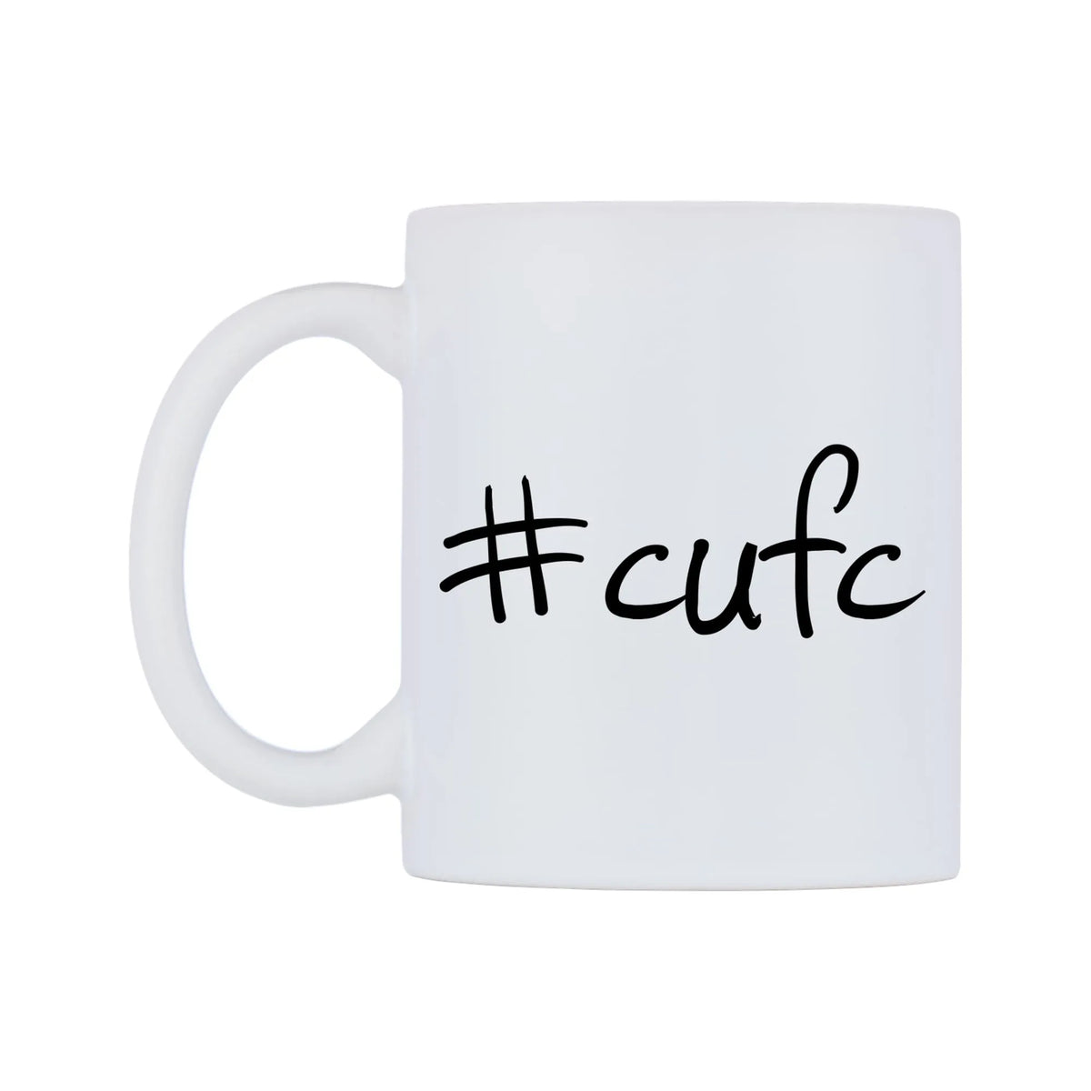 cufc Mug — mug, right side, on a white background