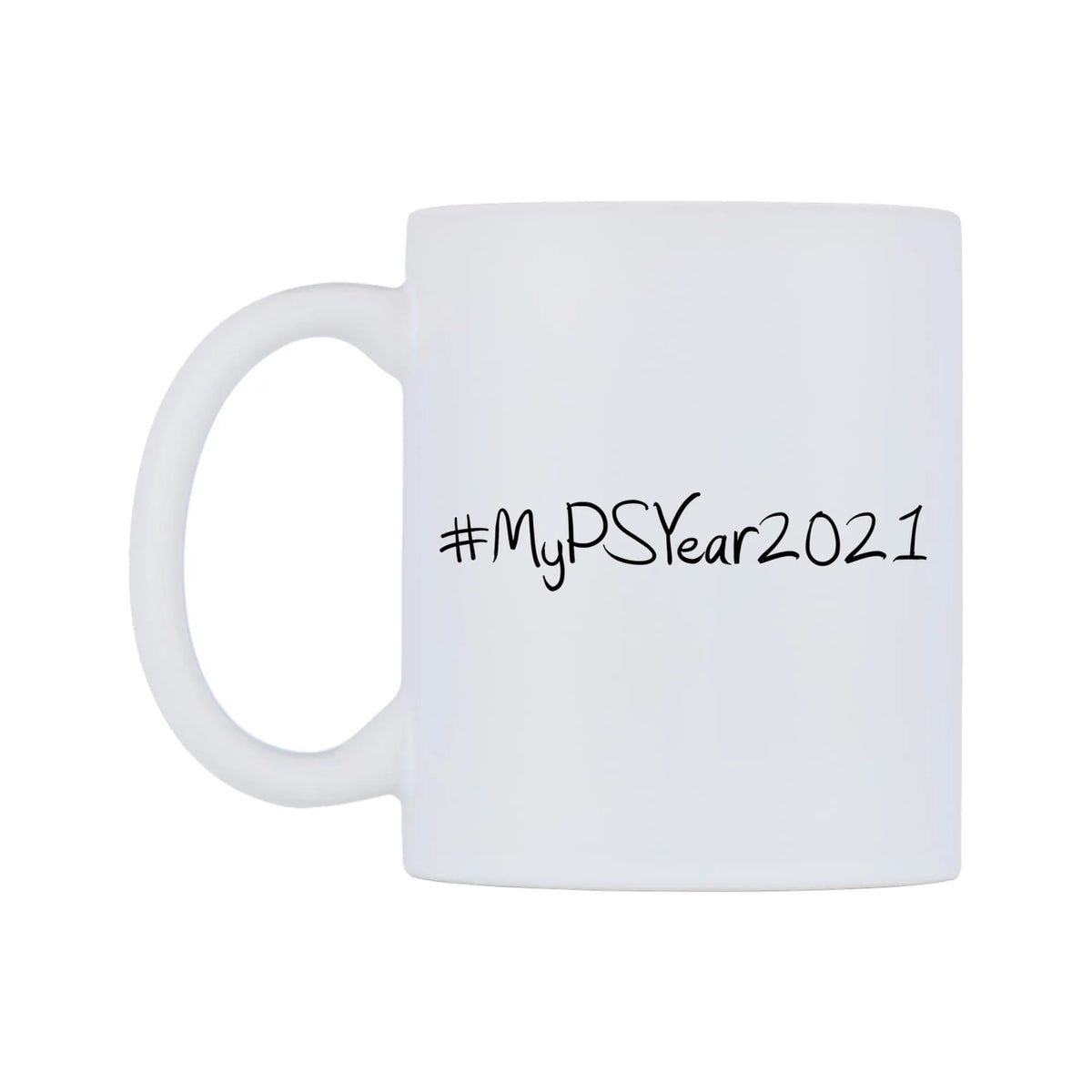 MyPSYear2021 Mug — mug, right side, on a white background