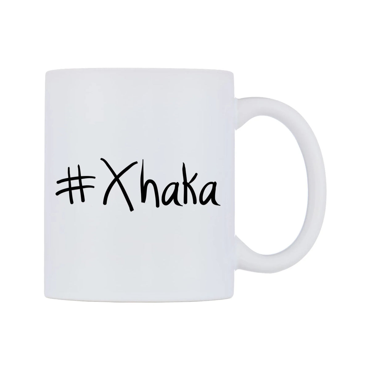 Xhaka Mug — mug, left side, on a white background