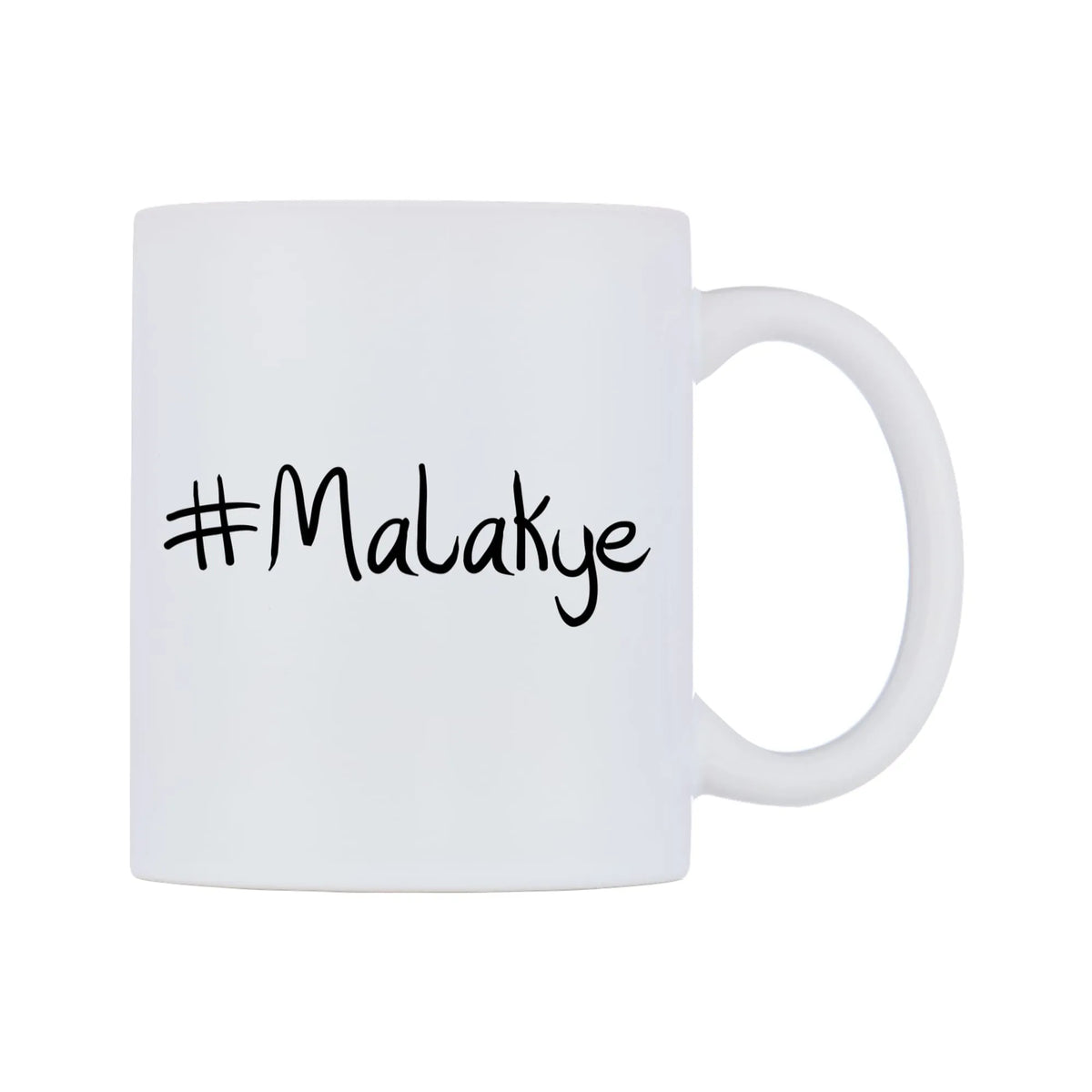 Malakye Mug — mug, left side, on a white background