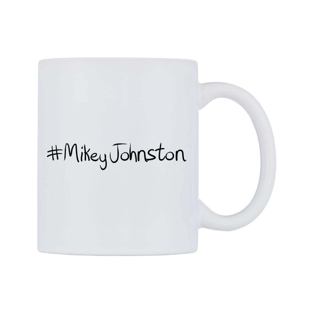 MikeyJohnston Mug — mug, left side, on a white background