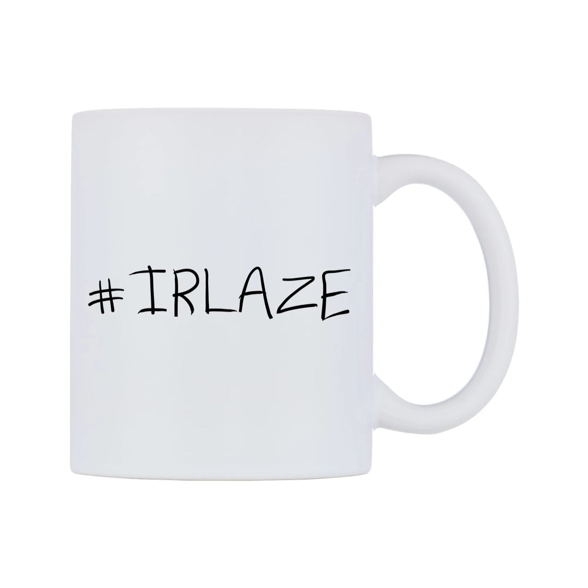 IRLAZE Mug — mug, left side, on a white background