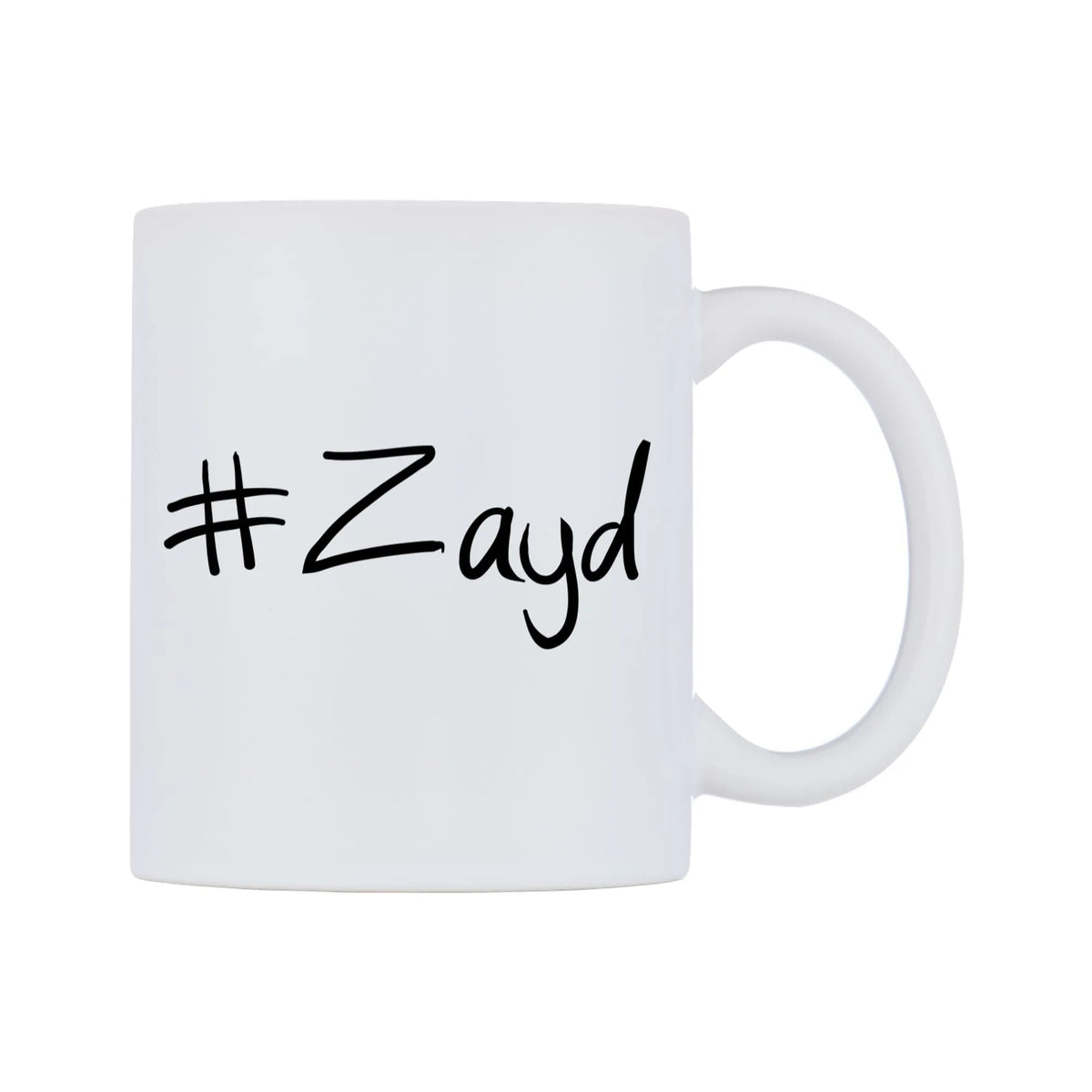 Zayd Mug — mug, left side, on a white background