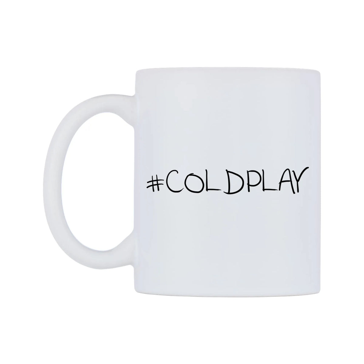 COLDPLAY Mug — mug, right side, on a white background