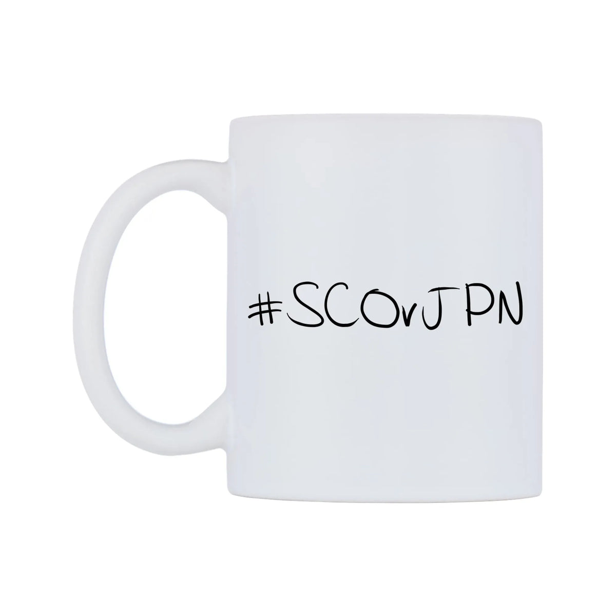 SCOvJPN Mug — mug, right side, on a white background