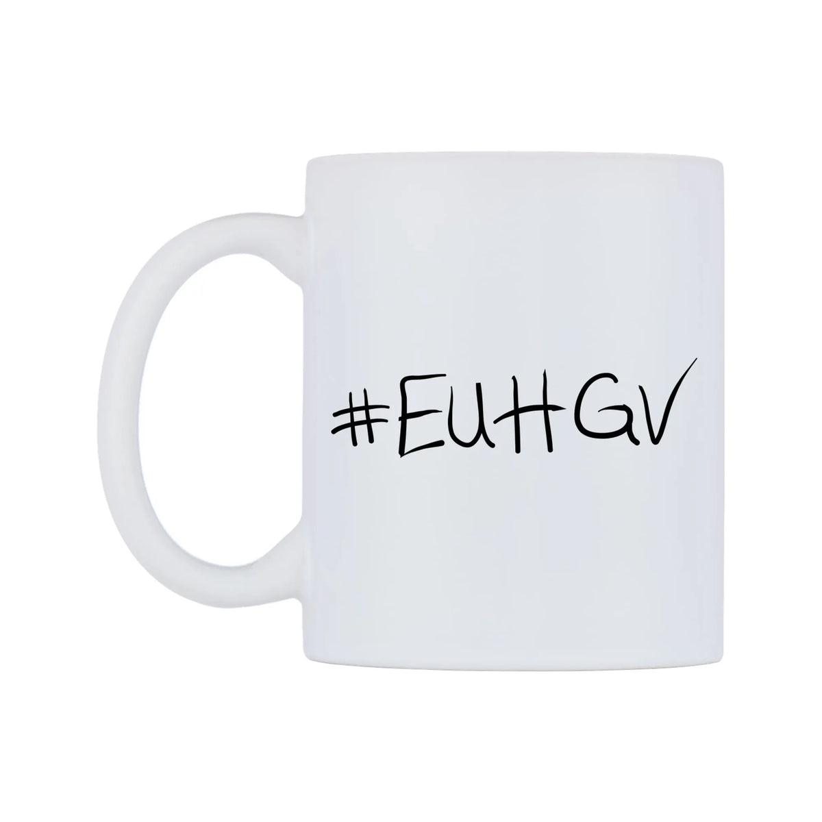 EUHGV Mug — mug, right side, on a white background