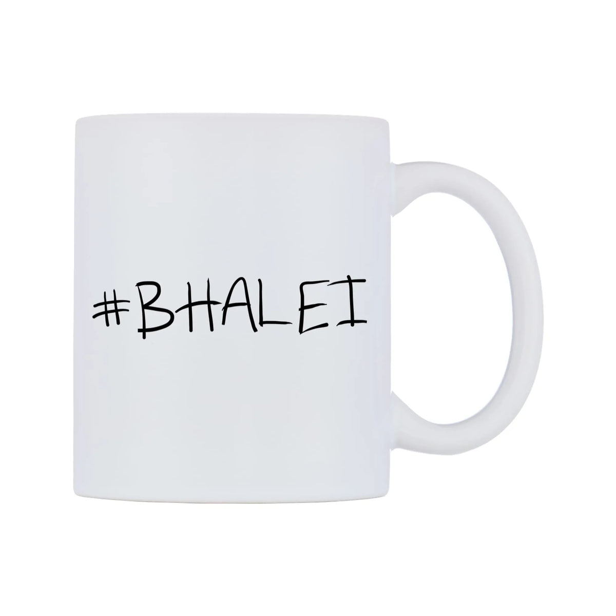 BHALEI Mug — mug, left side, on a white background