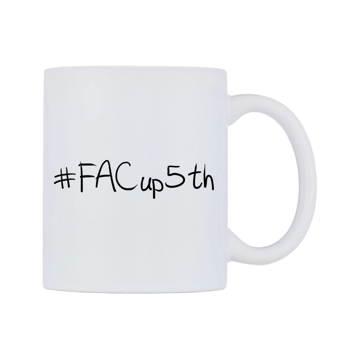 FACup5th Mug — mug, left side, on a white background