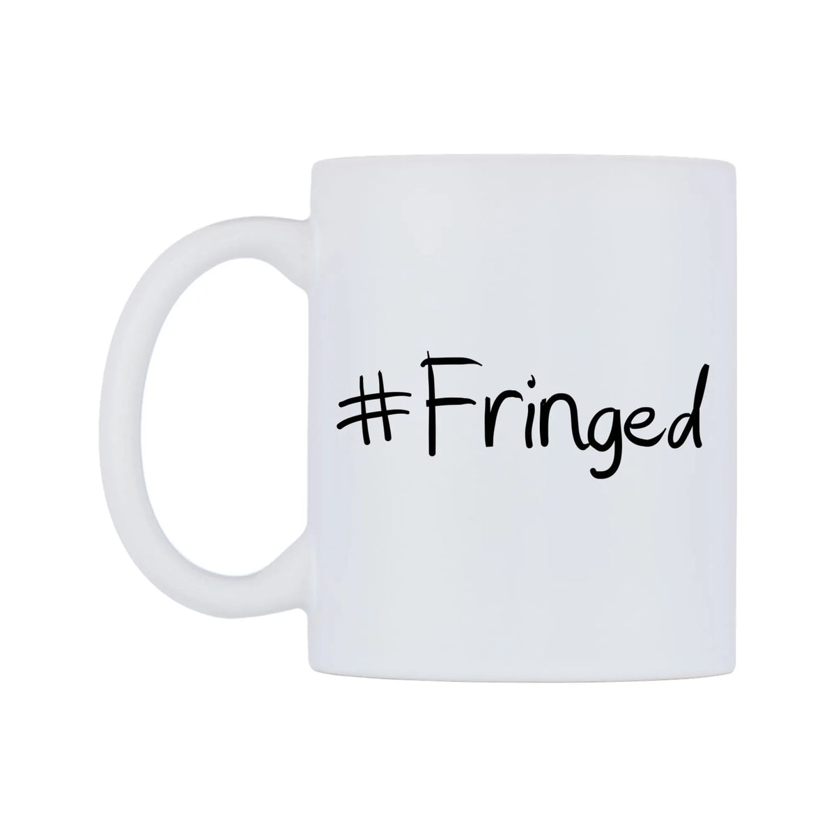 Fringed Mug — mug, right side, on a white background