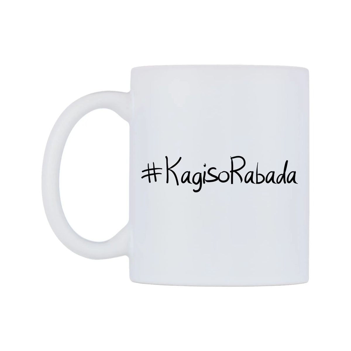 KagisoRabada Mug — mug, right side, on a white background