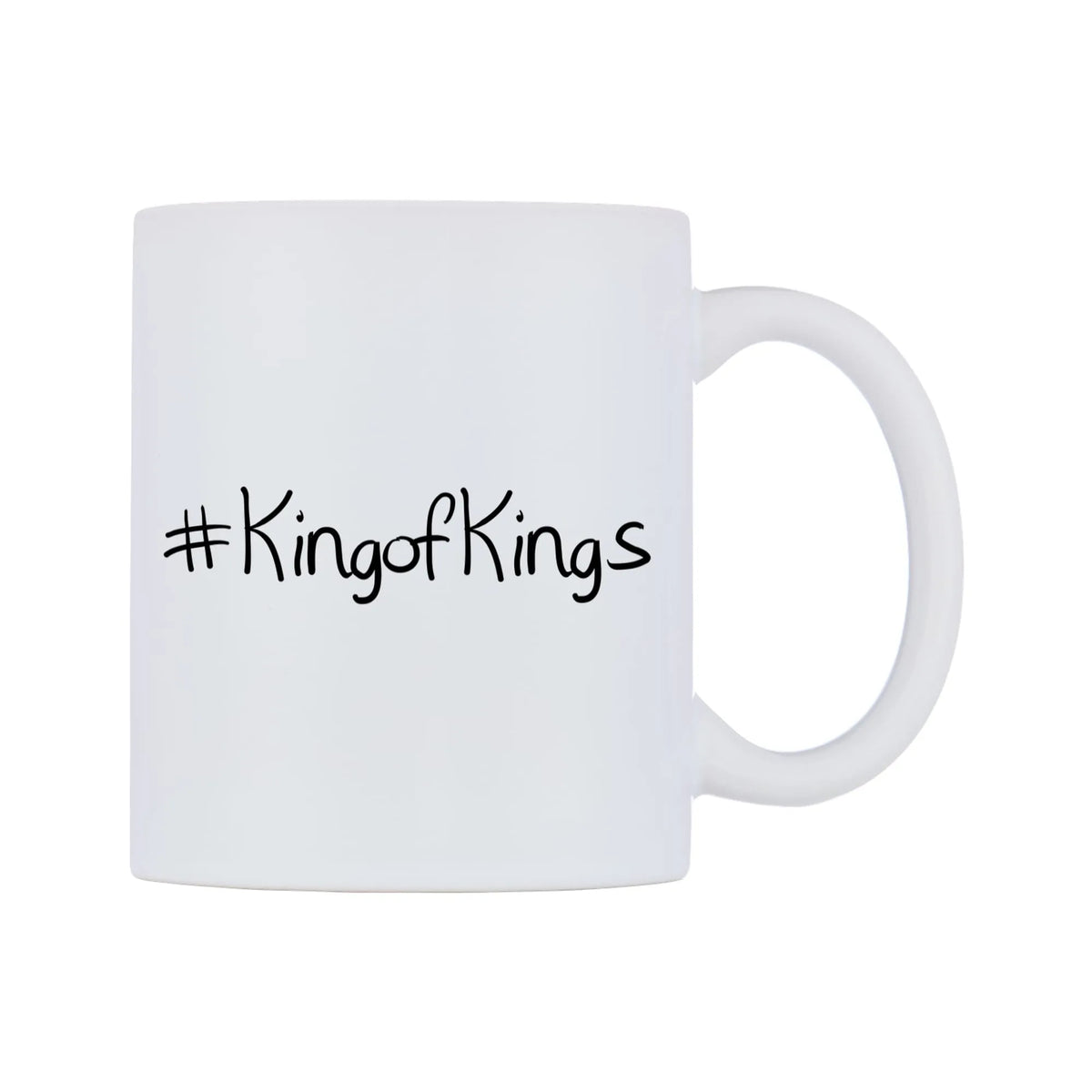 KingofKings Mug — mug, left side, on a white background
