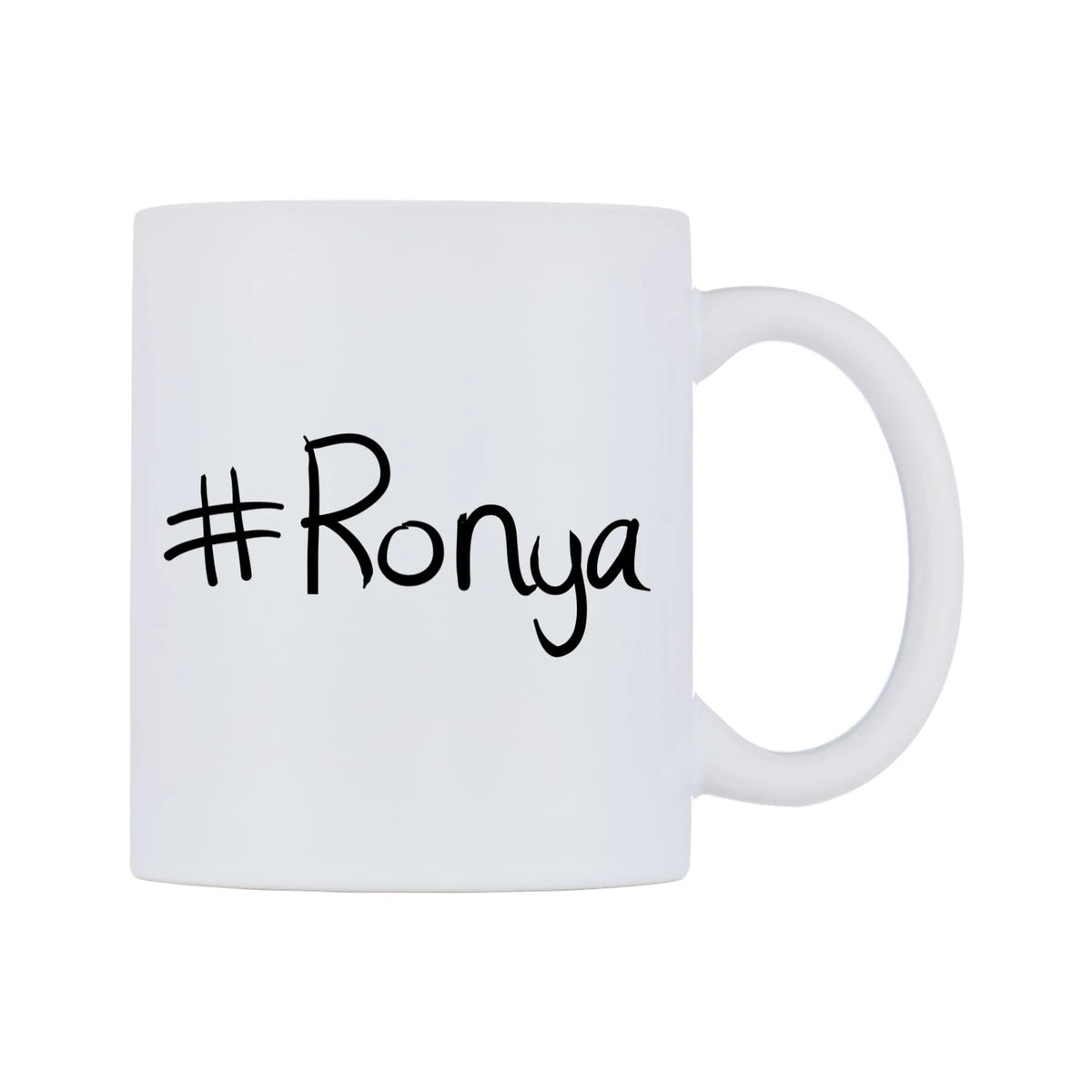 Ronya Mug — mug, left side, on a white background