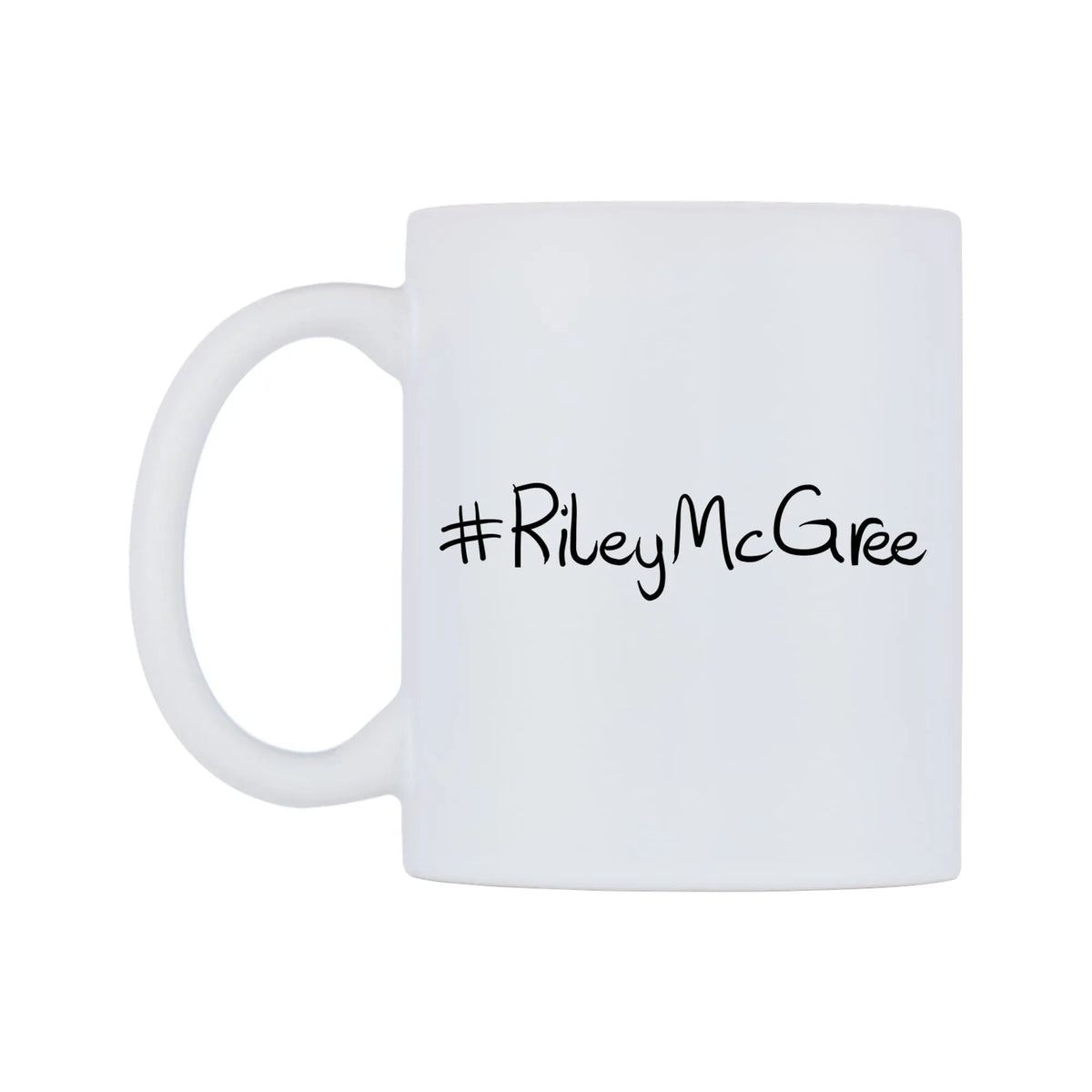 RileyMcGree Mug — mug, right side, on a white background