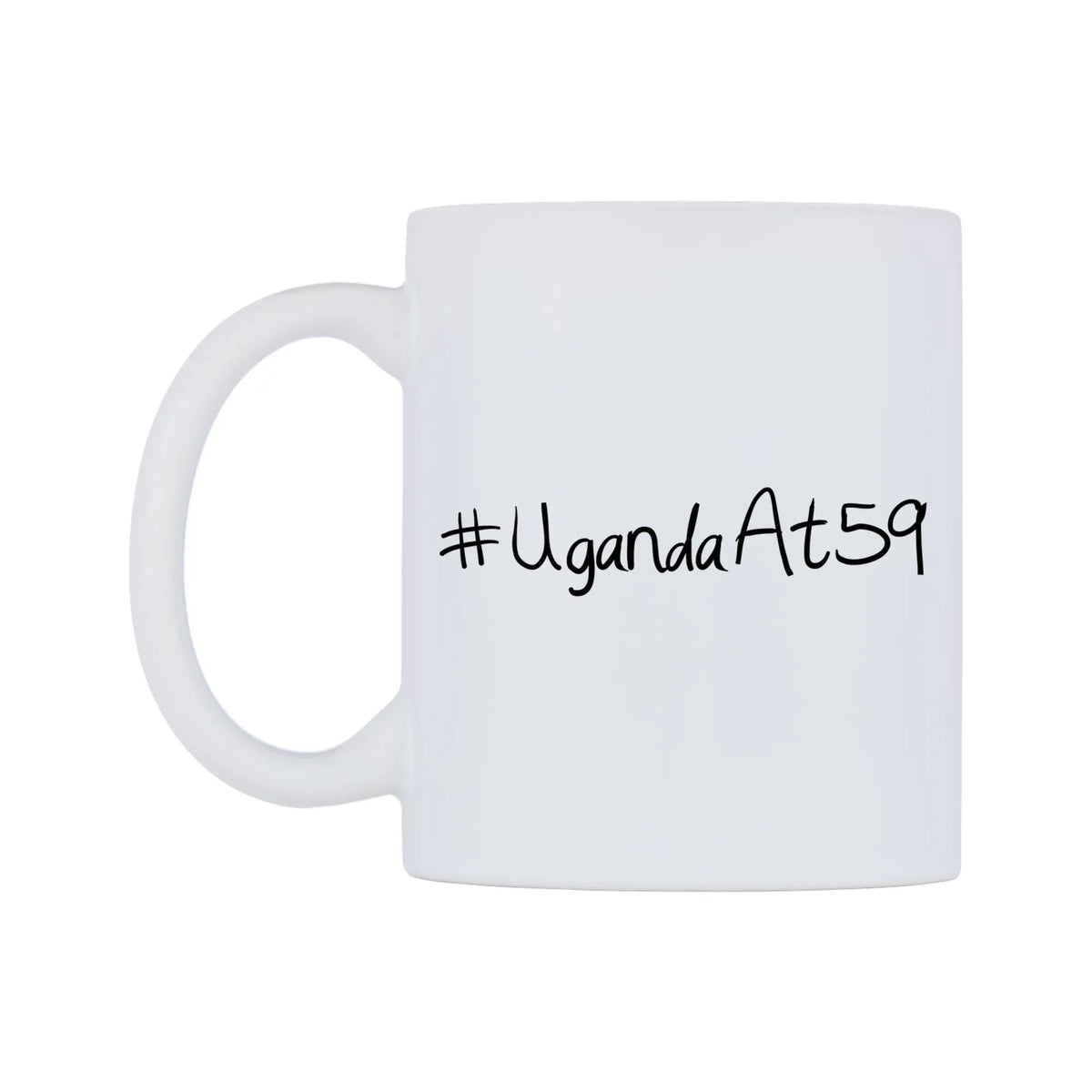 UgandaAt59 Mug — mug, right side, on a white background