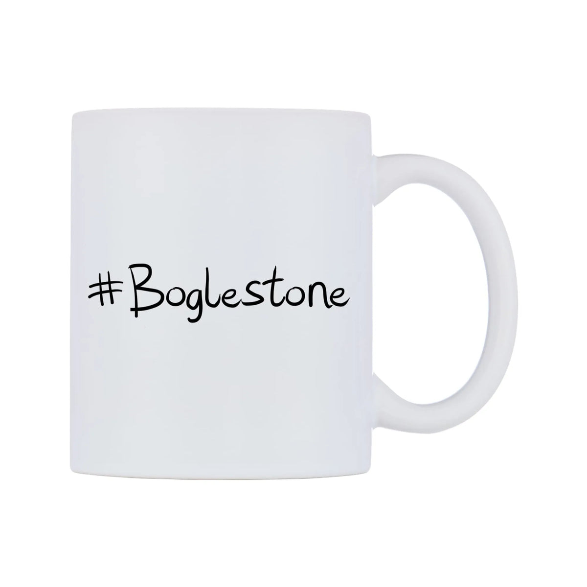 Boglestone Mug — mug, left side, on a white background