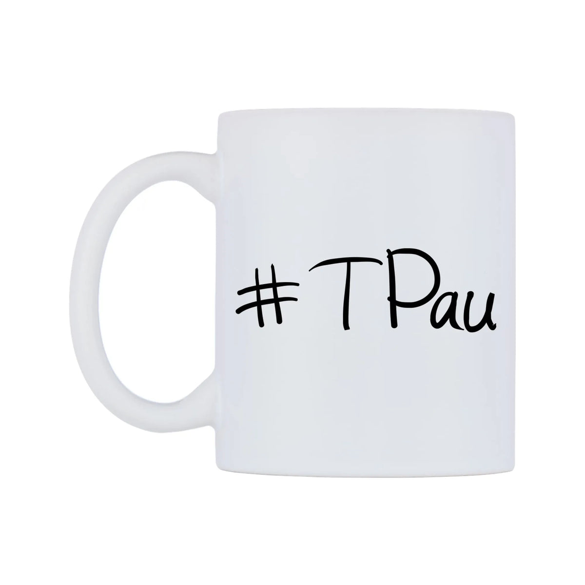 TPau Mug — mug, right side, on a white background