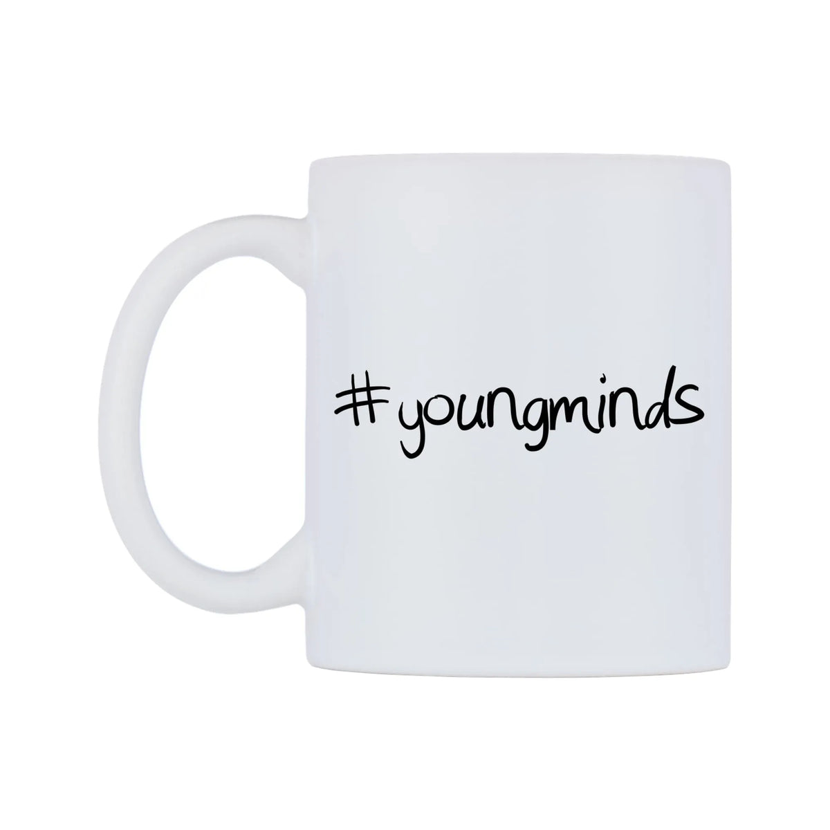 youngminds Mug — mug, right side, on a white background