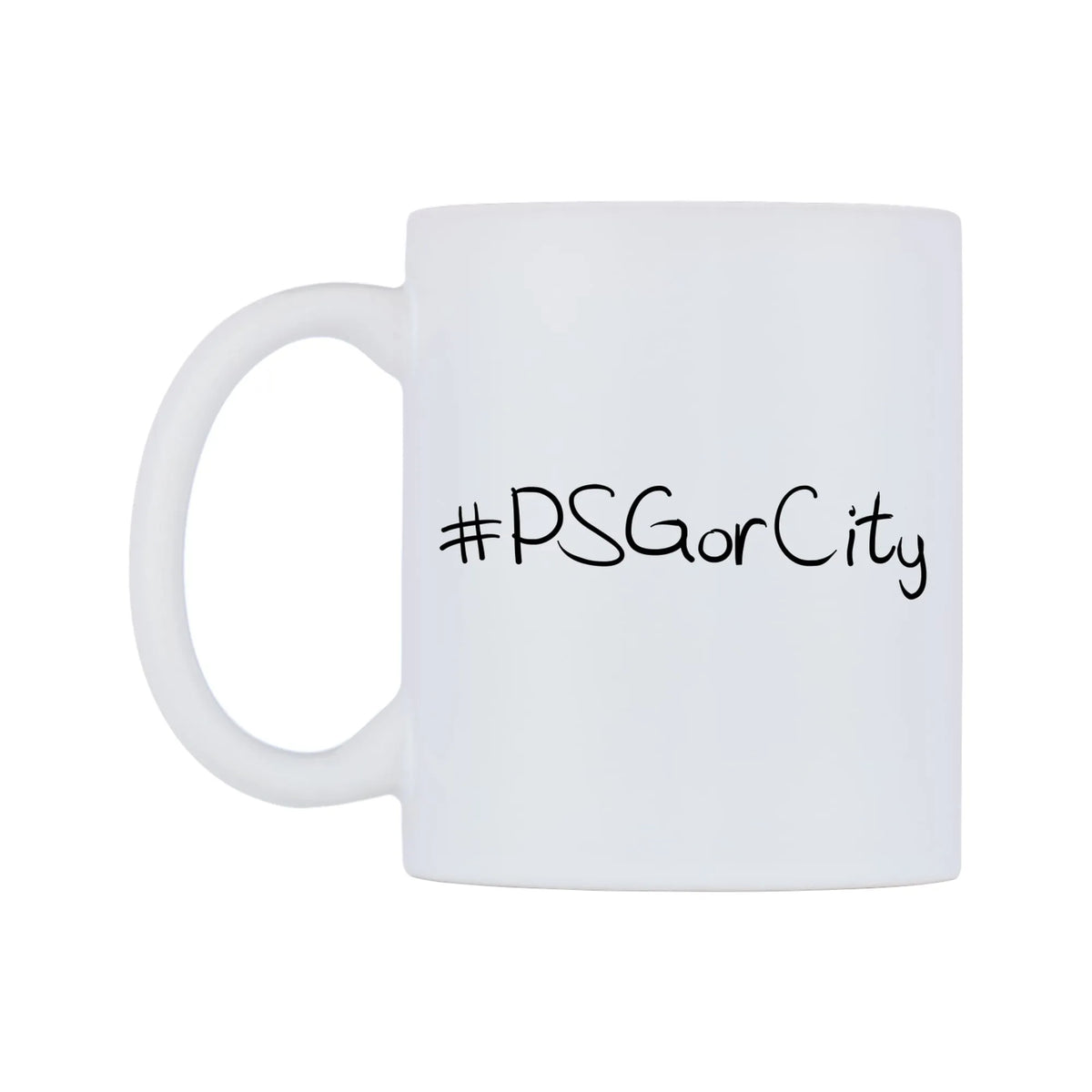 PSGorCity Mug — mug, right side, on a white background