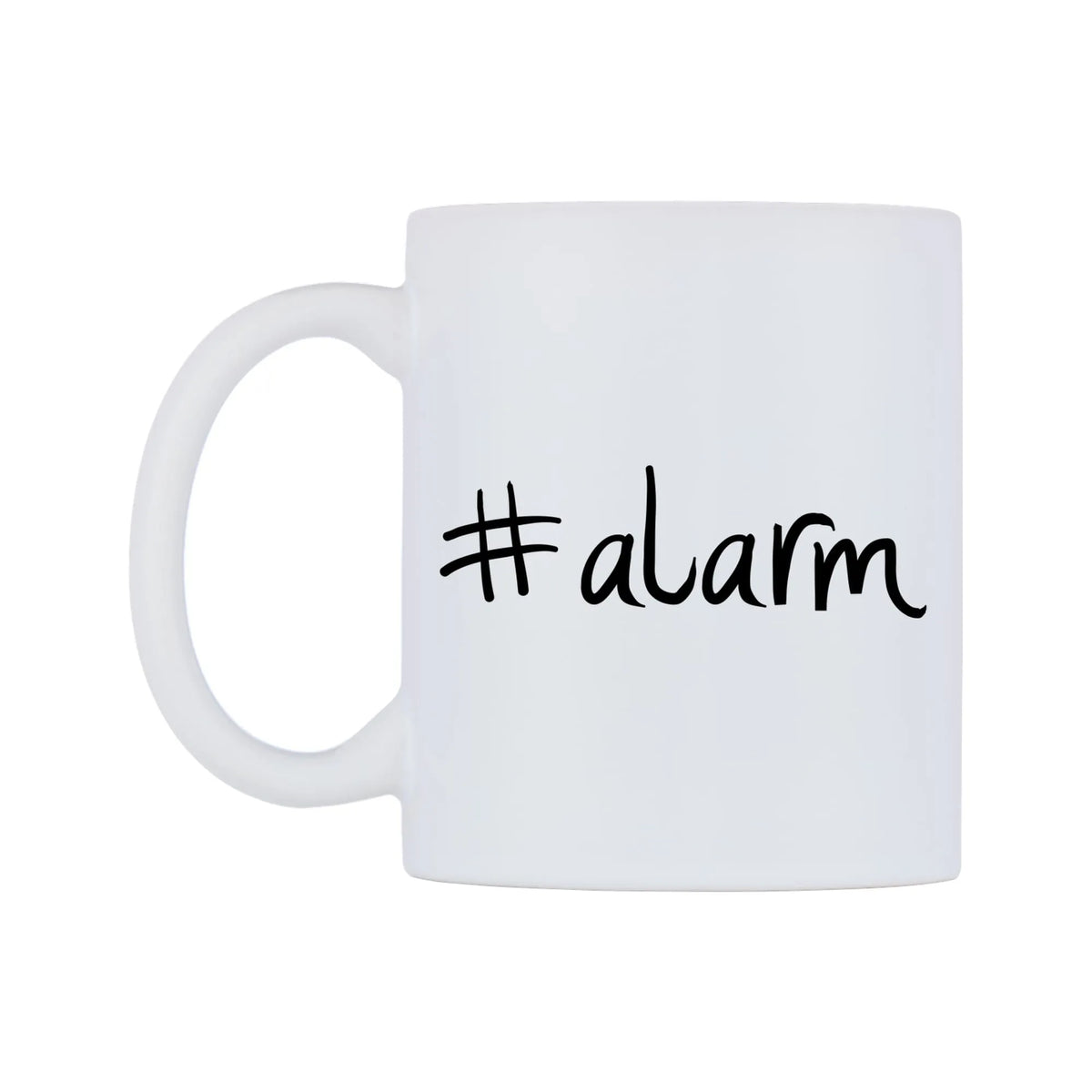 alarm Mug — mug, right side, on a white background