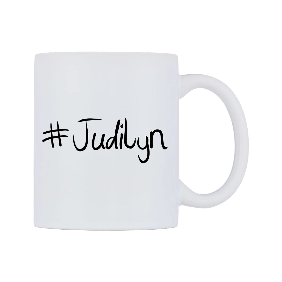 Judilyn Mug — mug, left side, on a white background