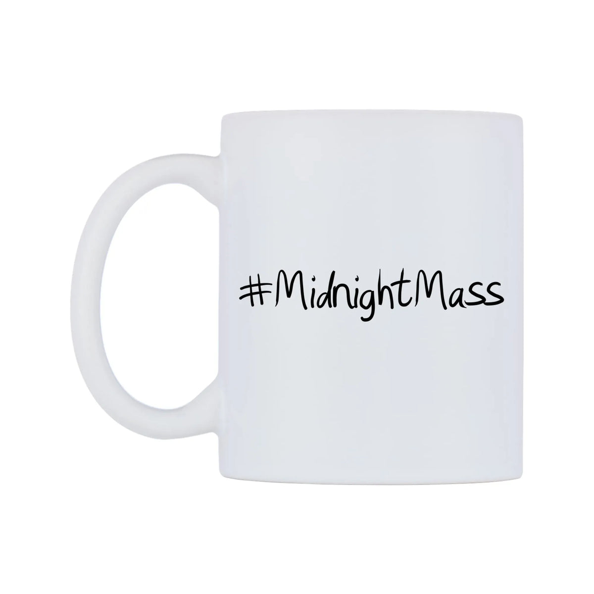 MidnightMass Mug — mug, right side, on a white background