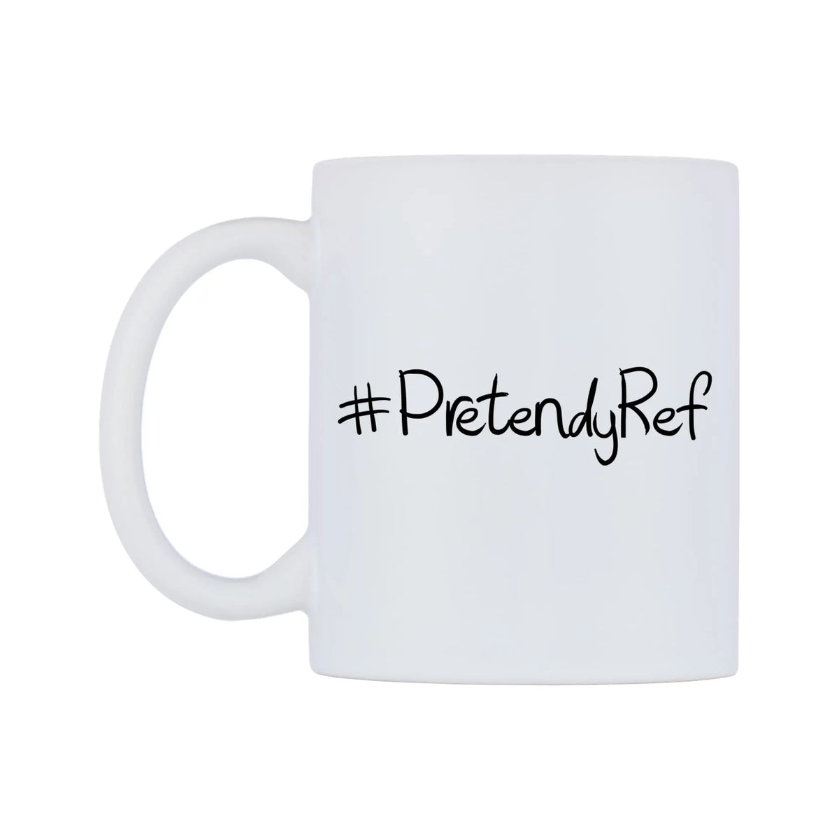 PretendyRef Mug — mug, right side, on a white background