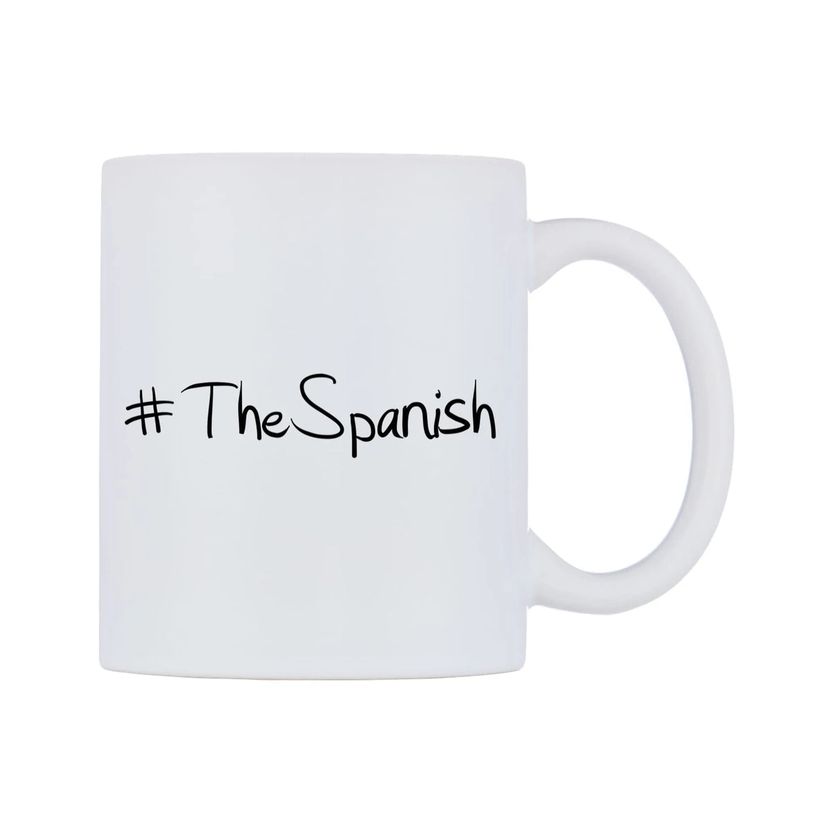 TheSpanish Mug — mug, left side, on a white background