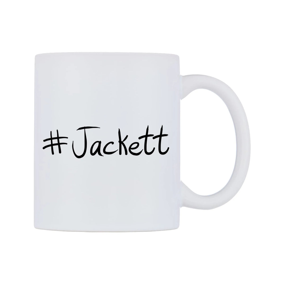 Jackett Mug — mug, left side, on a white background