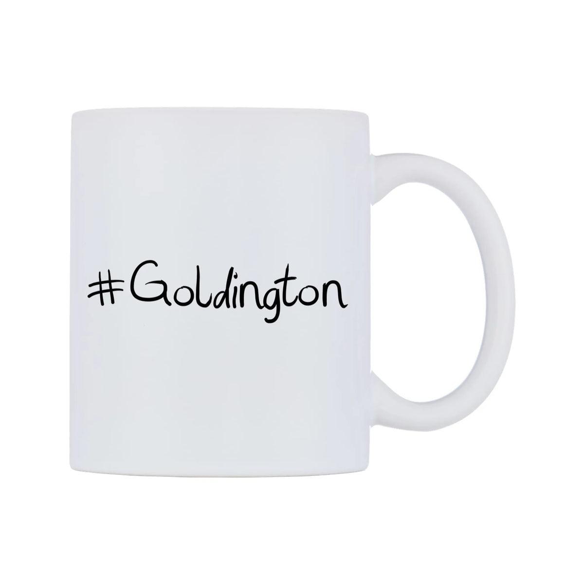 Goldington Mug — mug, left side, on a white background