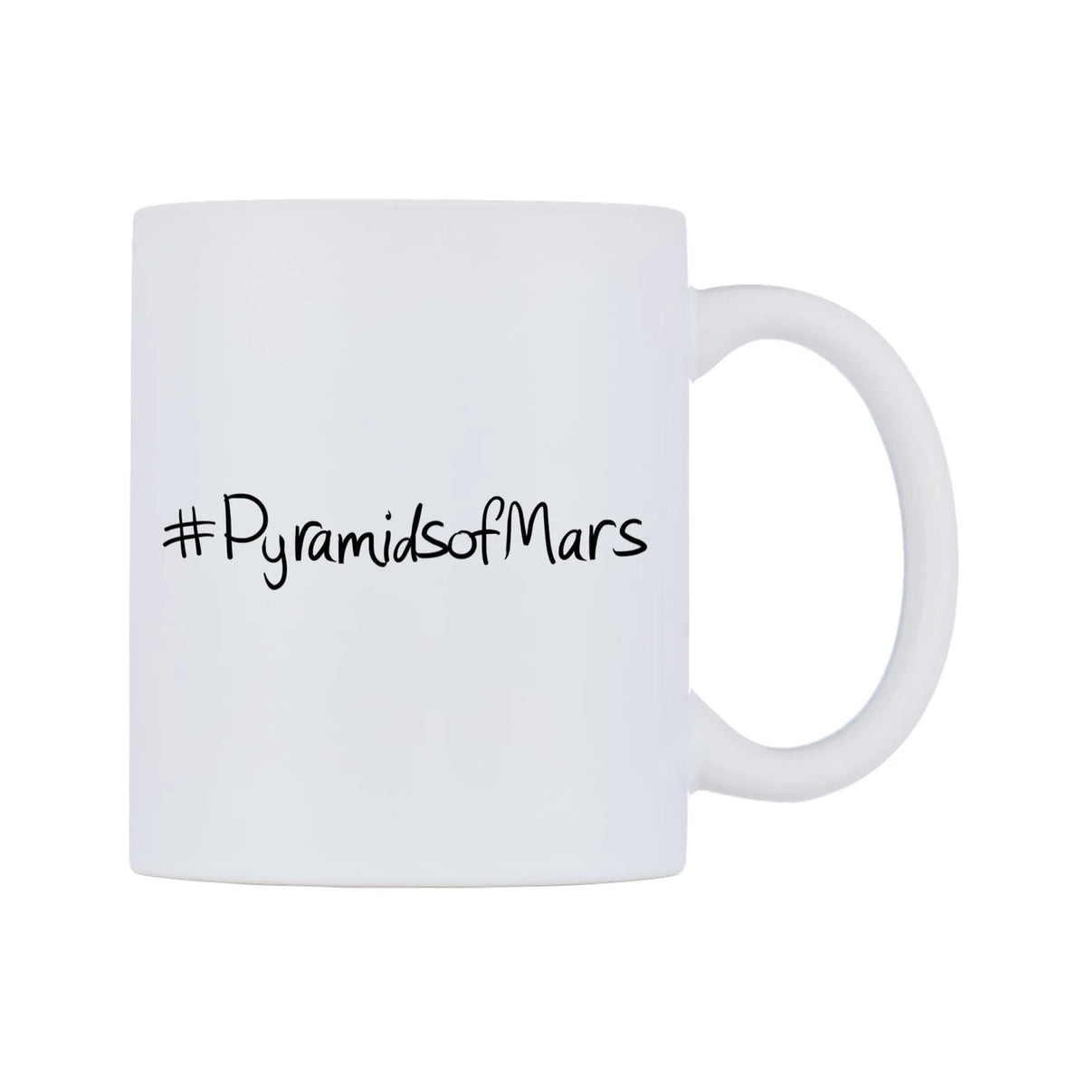 PyramidsofMars Mug — mug, left side, on a white background