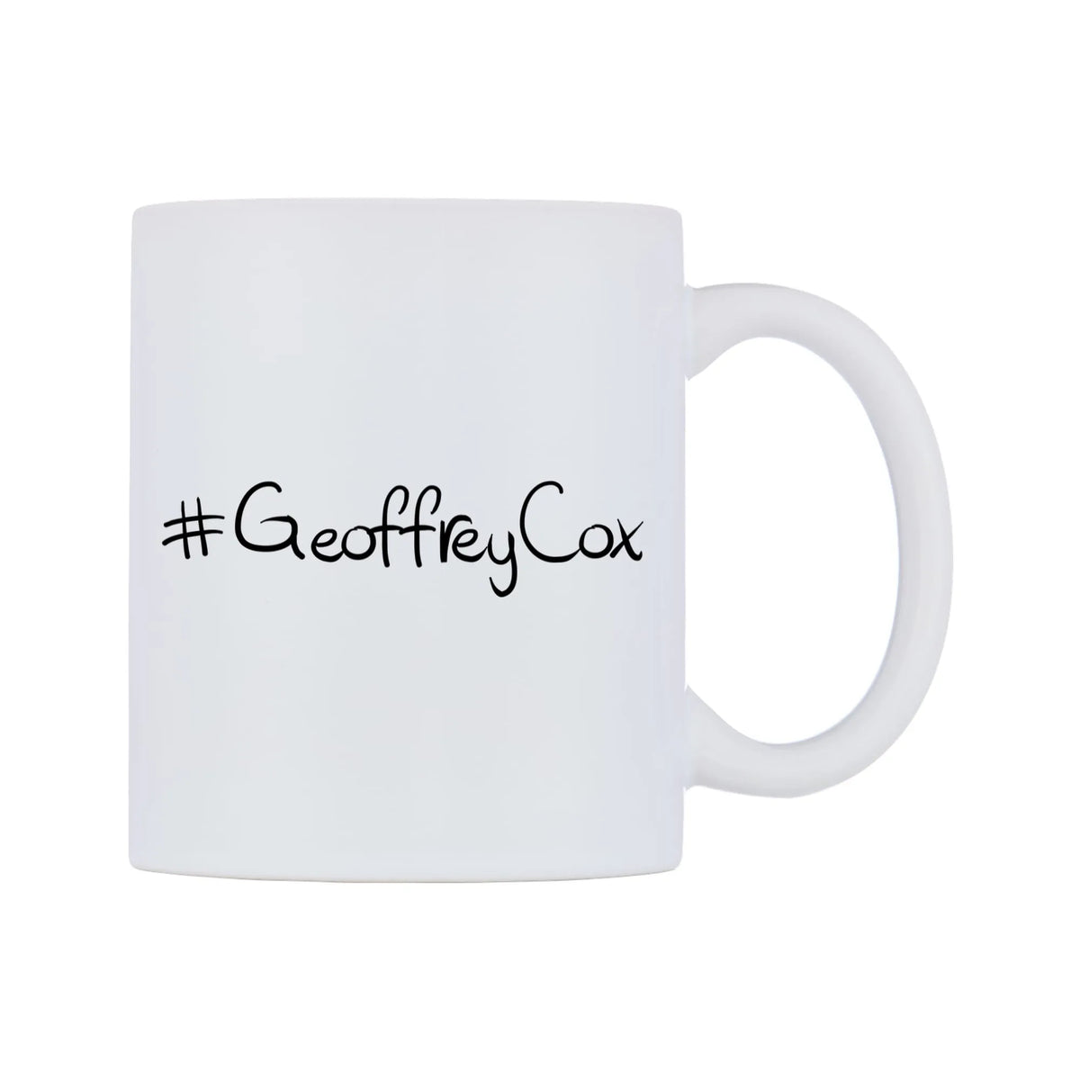 GeoffreyCox Mug — mug, left side, on a white background