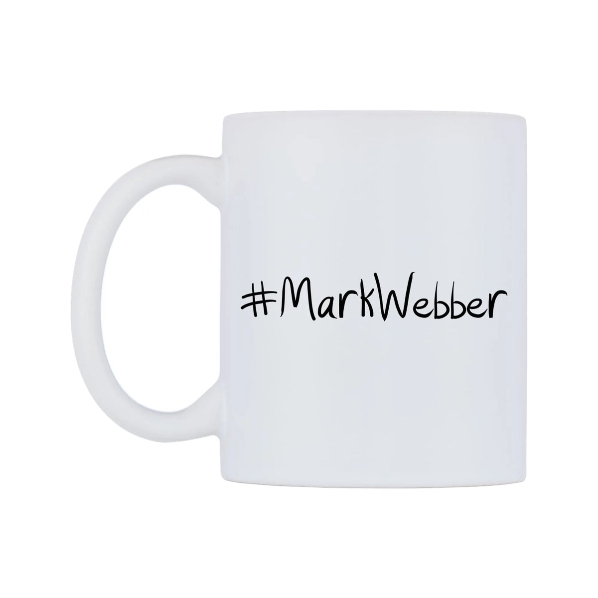 MarkWebber Mug — mug, right side, on a white background