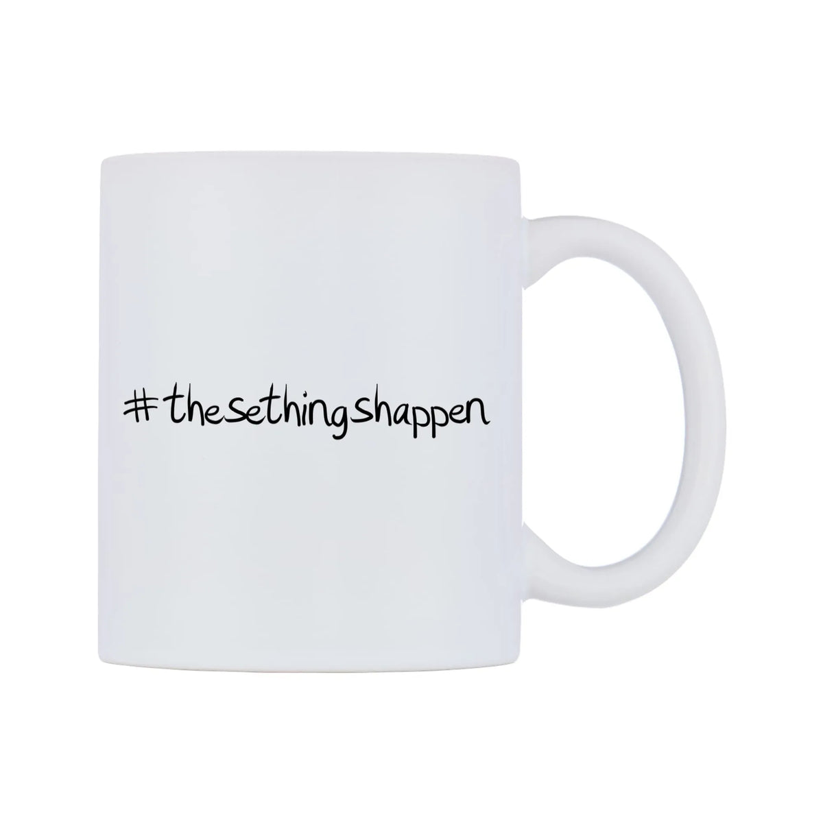 thesethingshappen Mug — mug, left side, on a white background