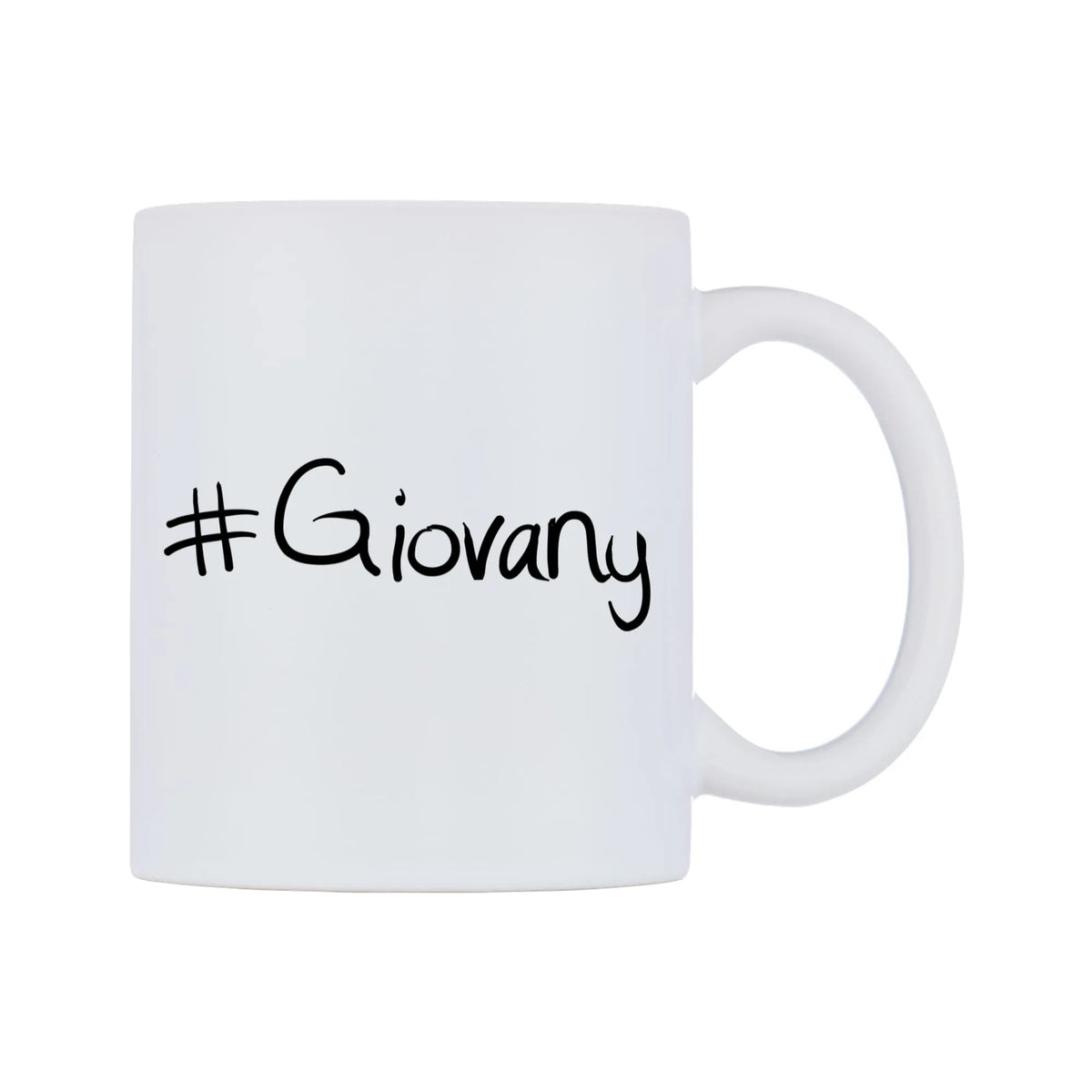 Giovany Mug — mug, left side, on a white background
