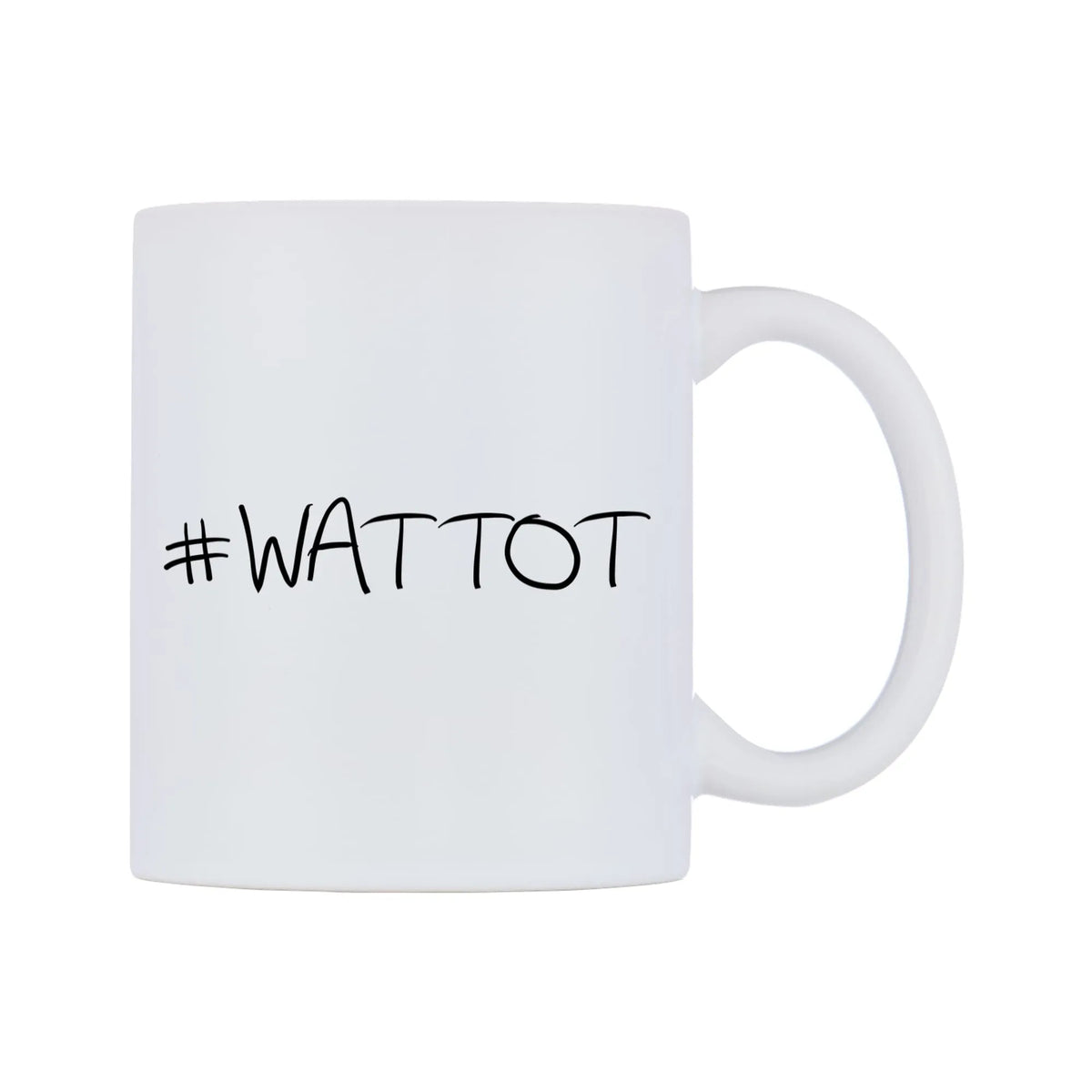 WATTOT Mug — mug, left side, on a white background