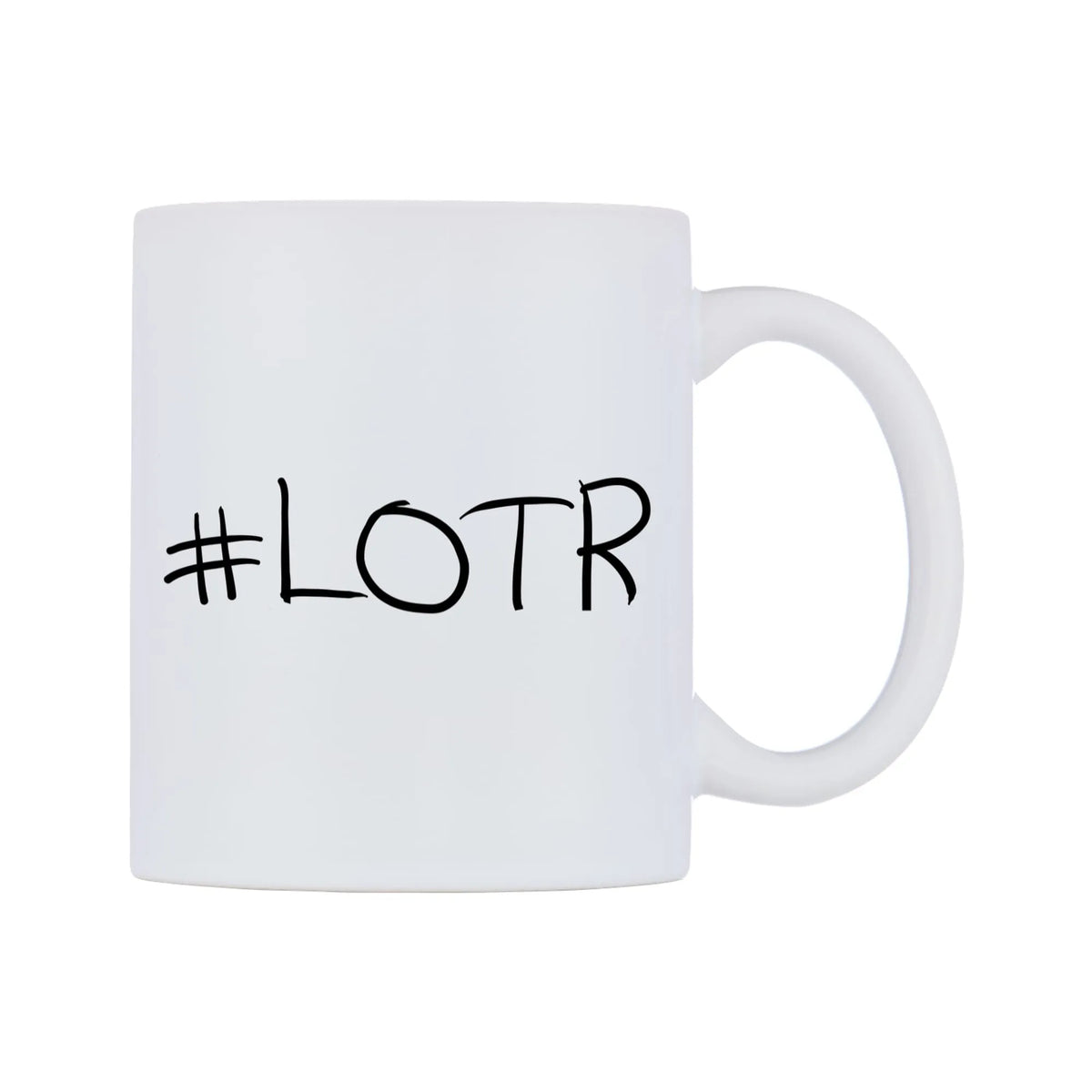 LOTR Mug — mug, left side, on a white background