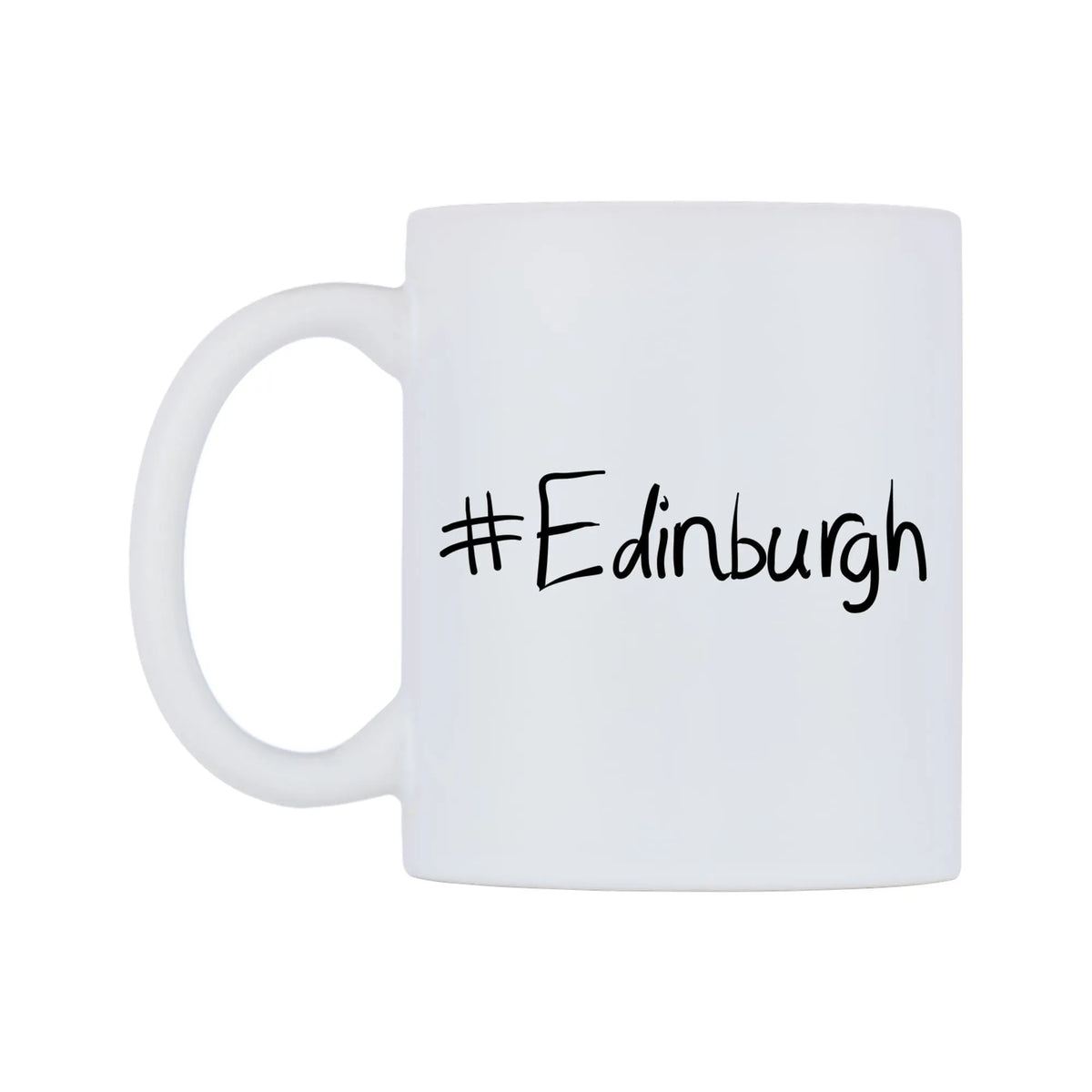 Edinburgh Mug — mug, right side, on a white background