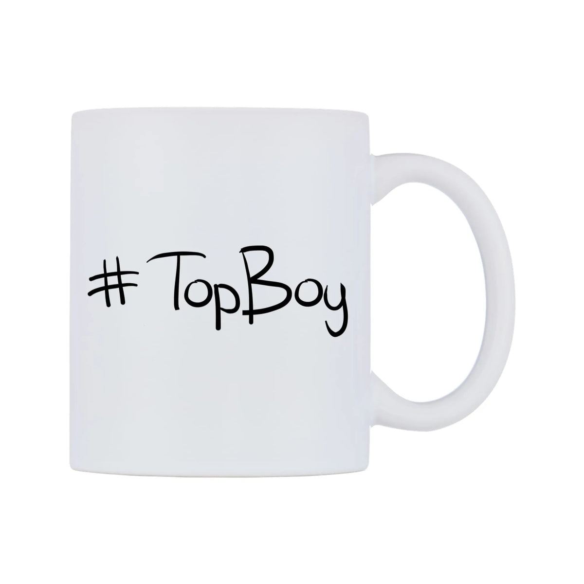 TopBoy Mug — mug, left side, on a white background