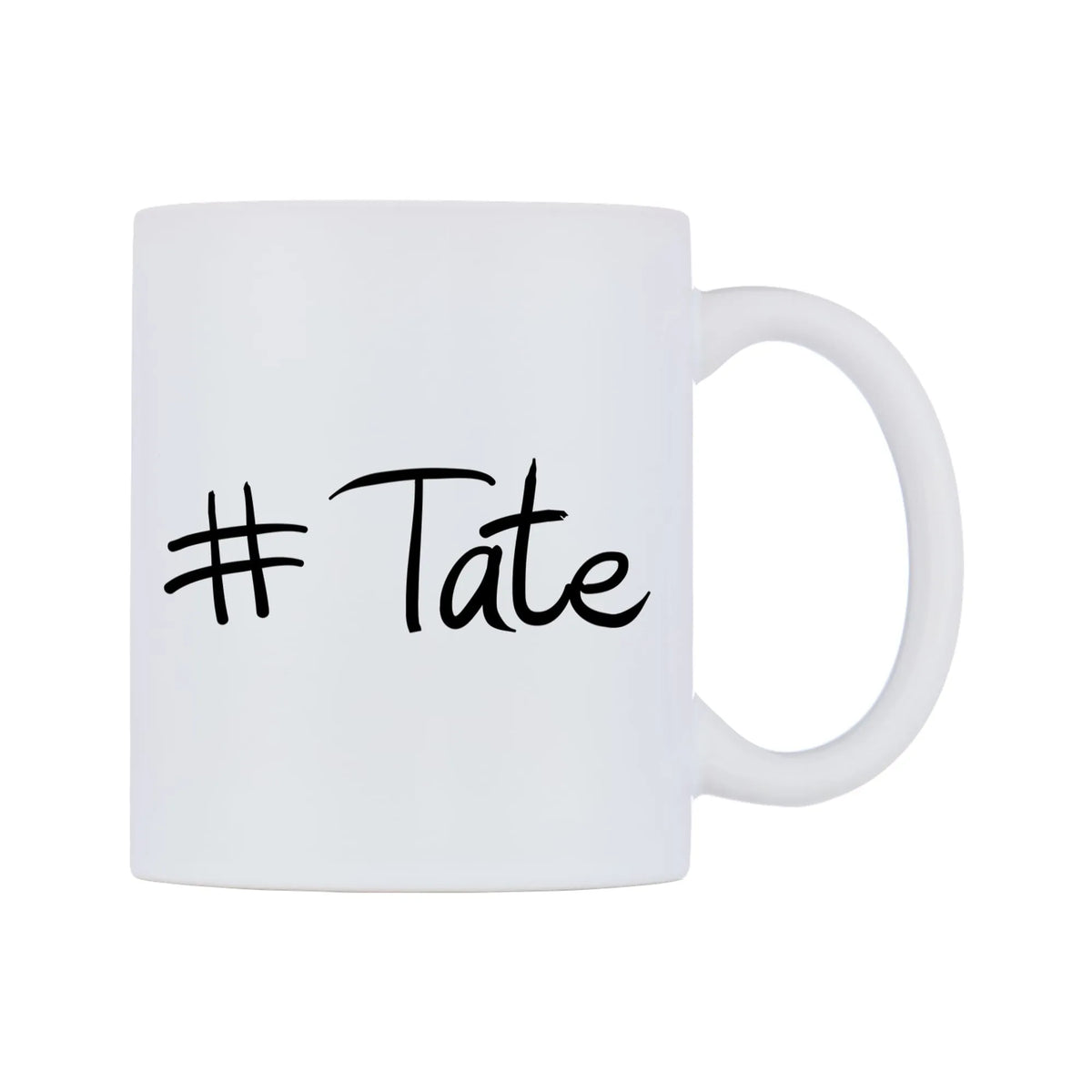 Tate Mug — mug, left side, on a white background